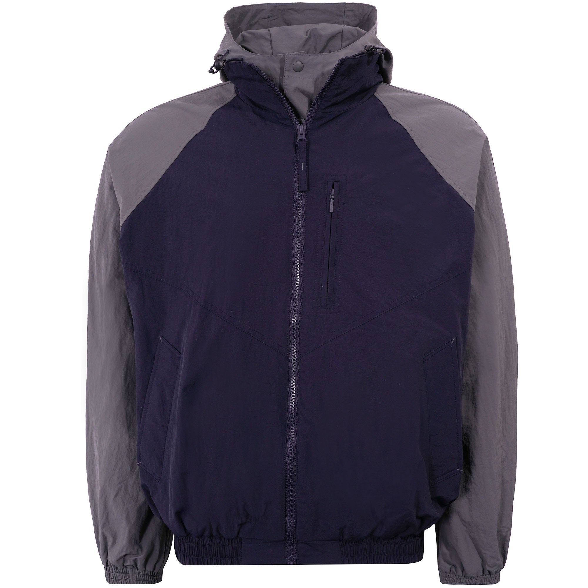 FrizmWORKS Nylon Set-Up Track Jacket - Navy