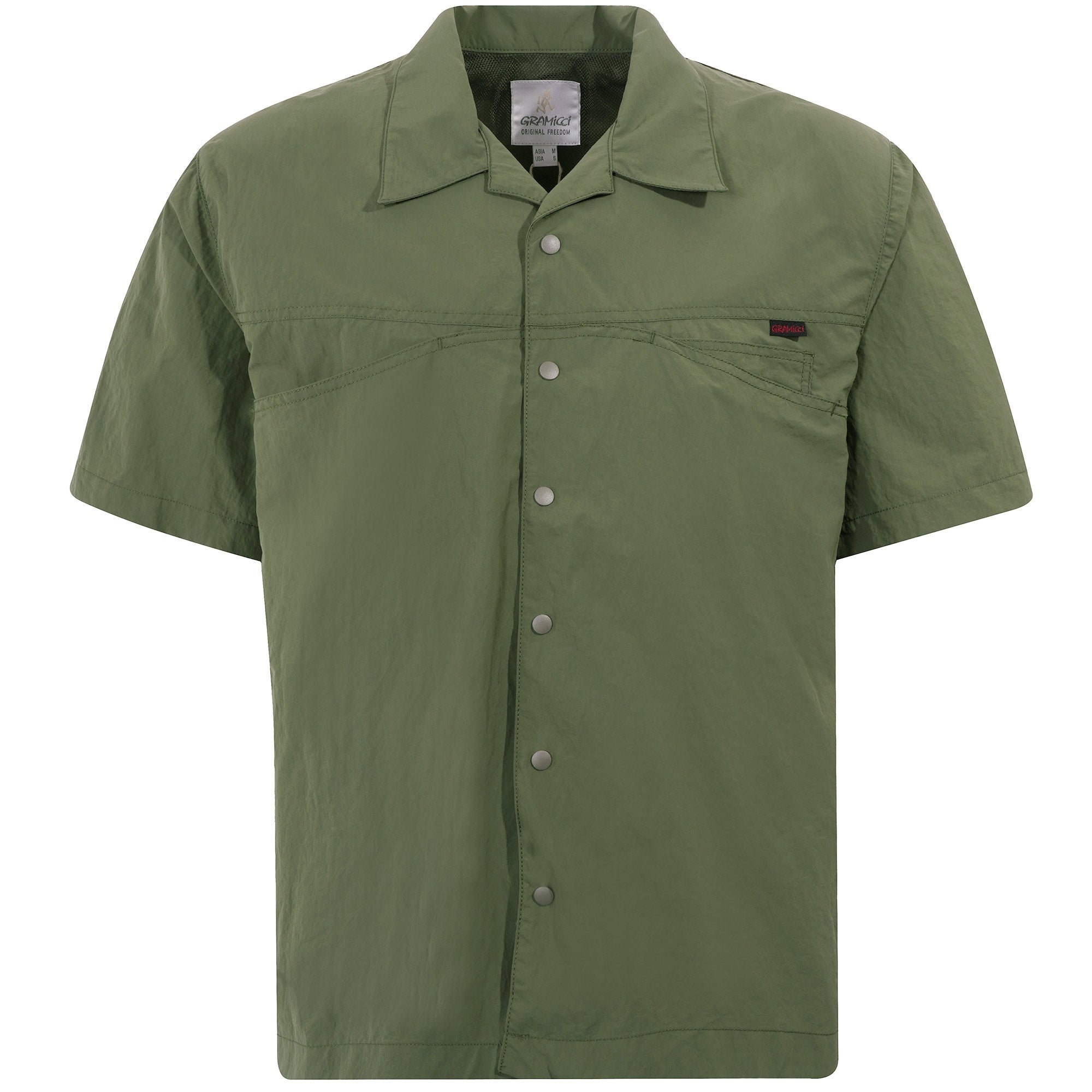 Gramicci Nylon Camp Shirt - Olive