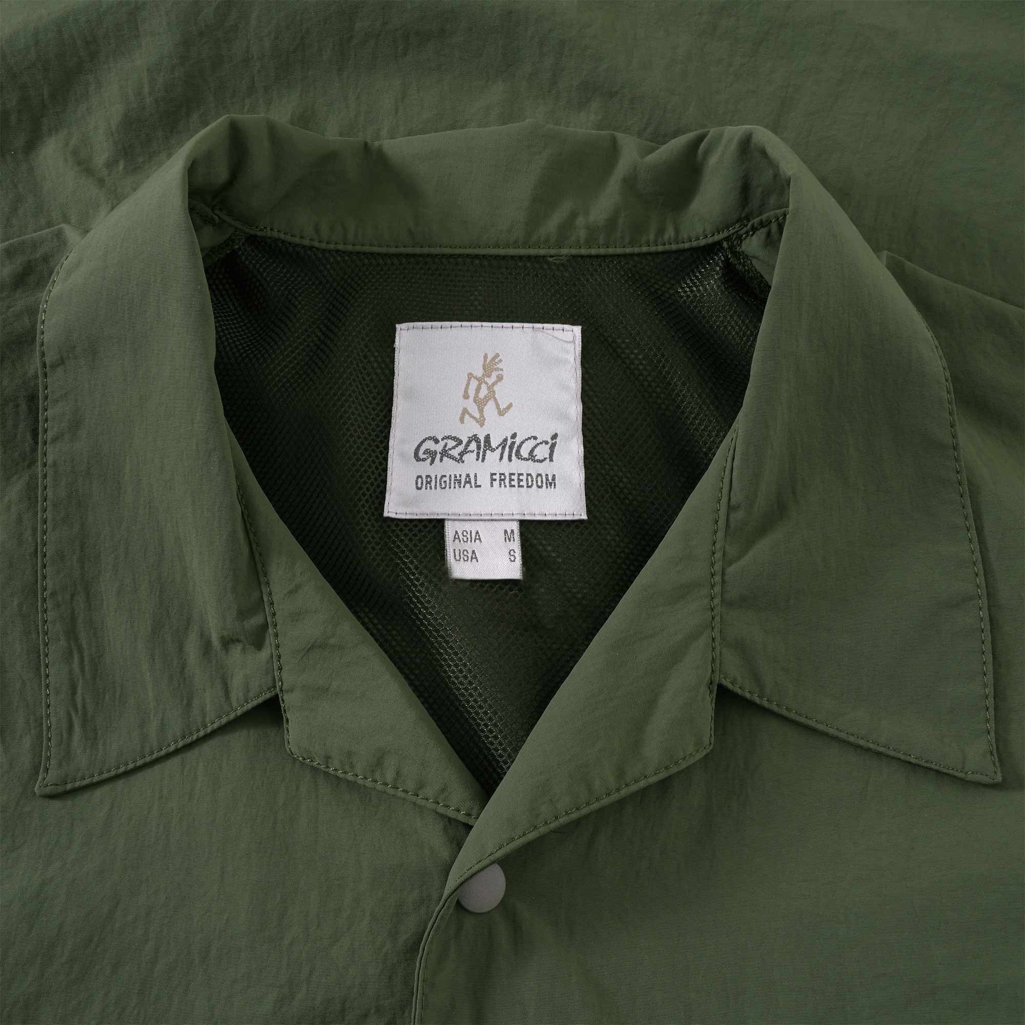 Gramicci Nylon Camp Shirt - Olive