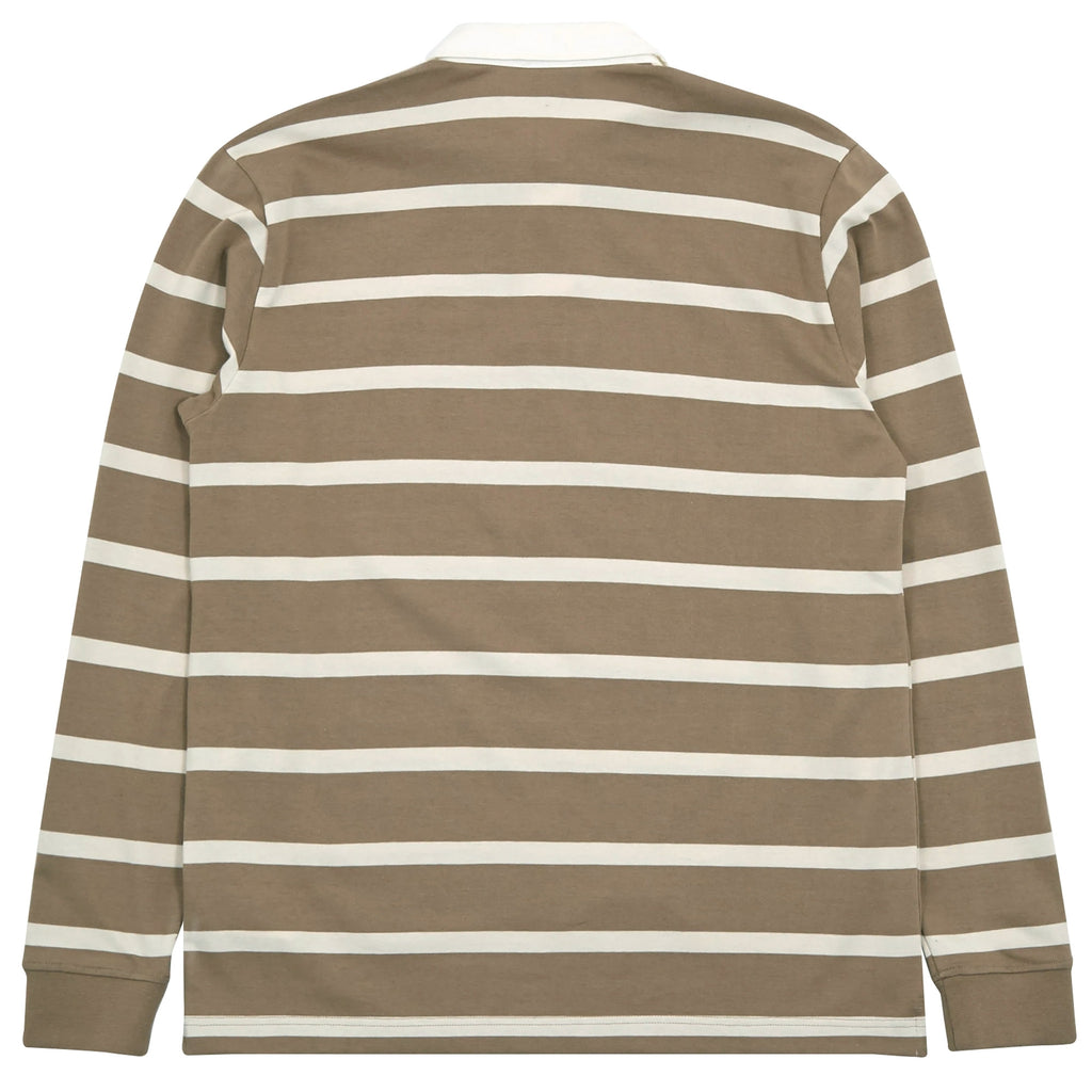 Norse Projects Ruben Bold Stripe Shirt - Utility Khaki