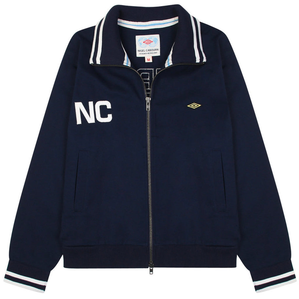 Nigel Cabourn x Umbro Zip Track top - French Navy