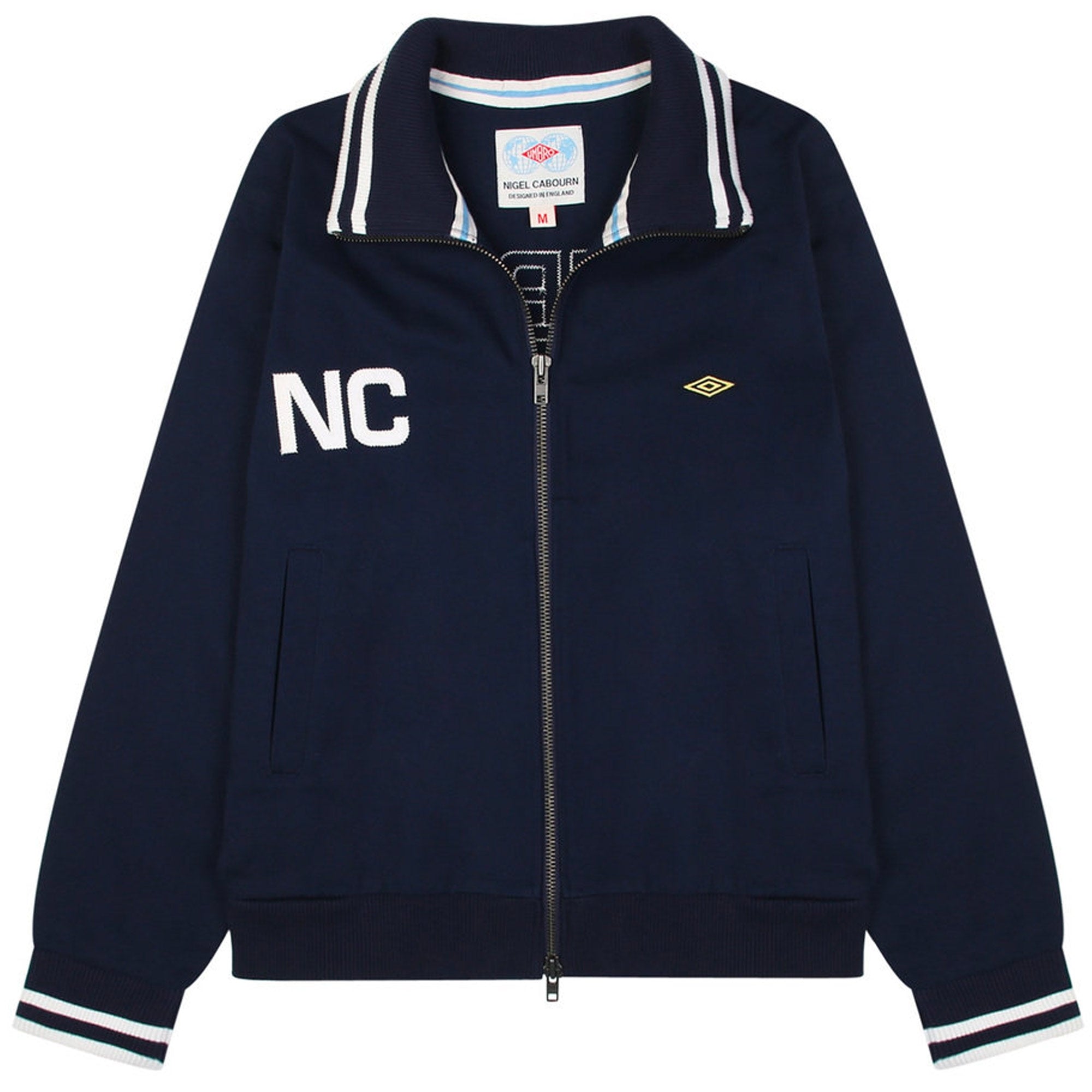 Nigel Cabourn x Umbro Zip Track top - French Navy