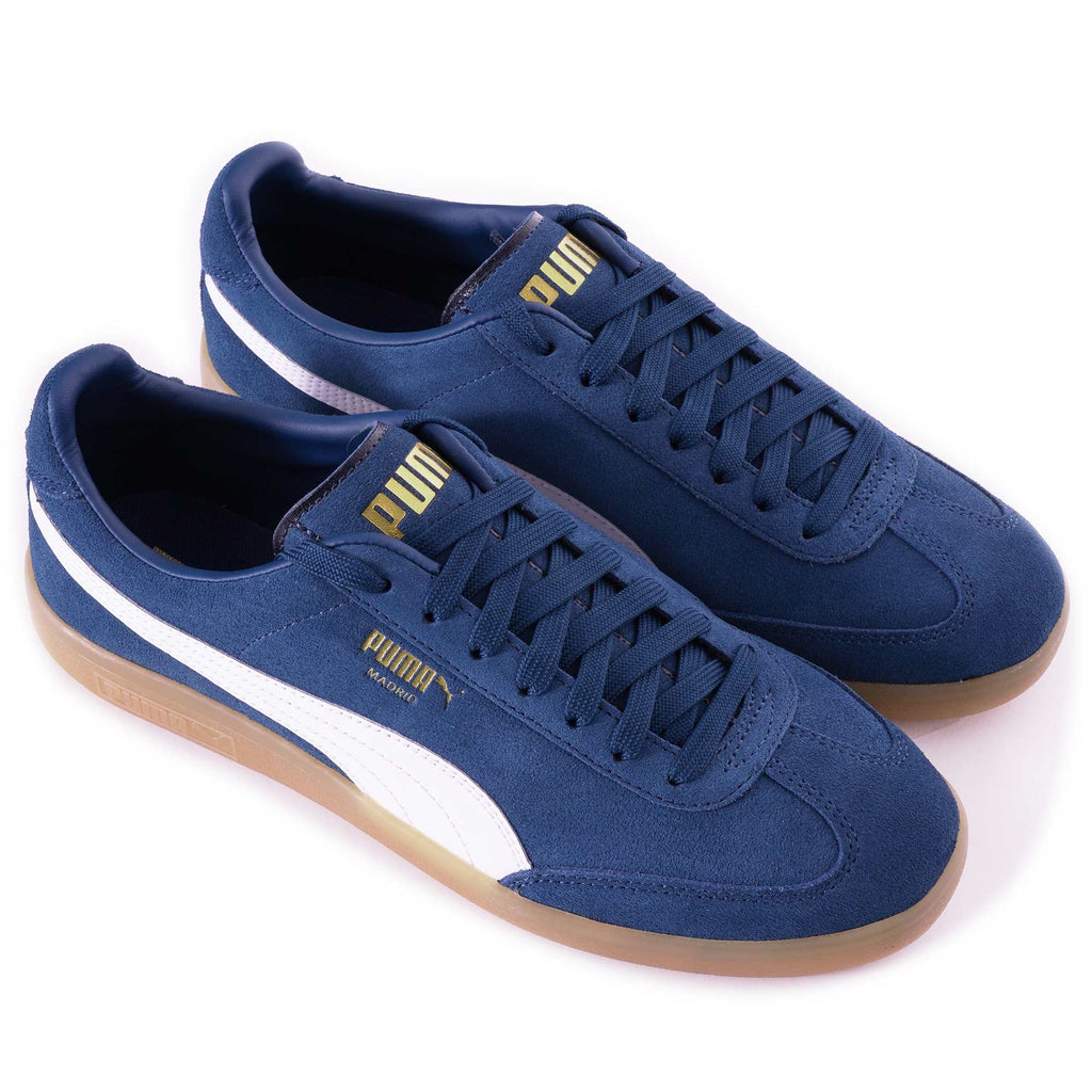 Puma Madrid SD Trainers - Blue/White
