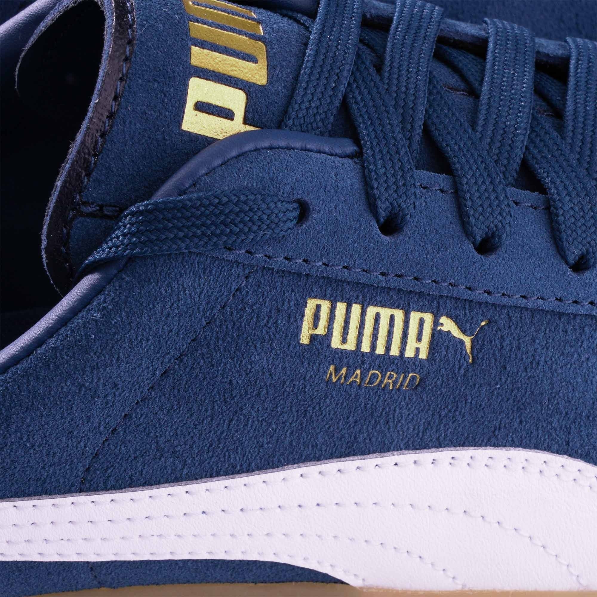 Puma Madrid SD Trainers - Blue/White