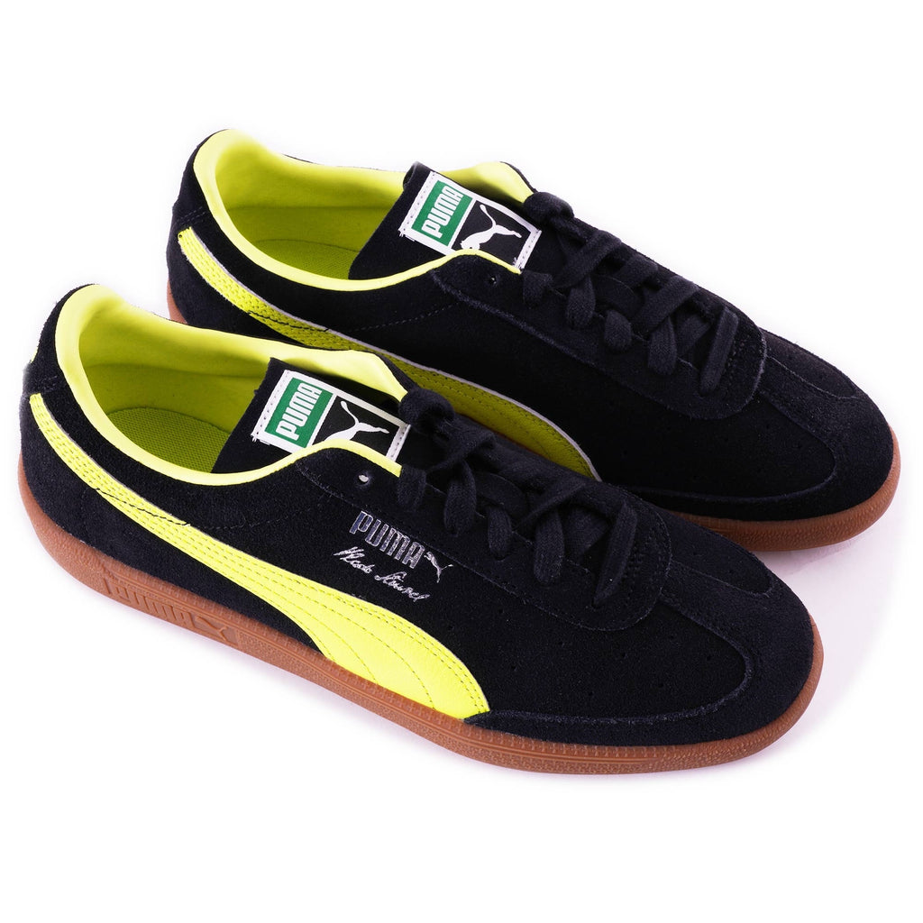 Puma Vlado Stenzel Suede Trainers - Black/Yellow