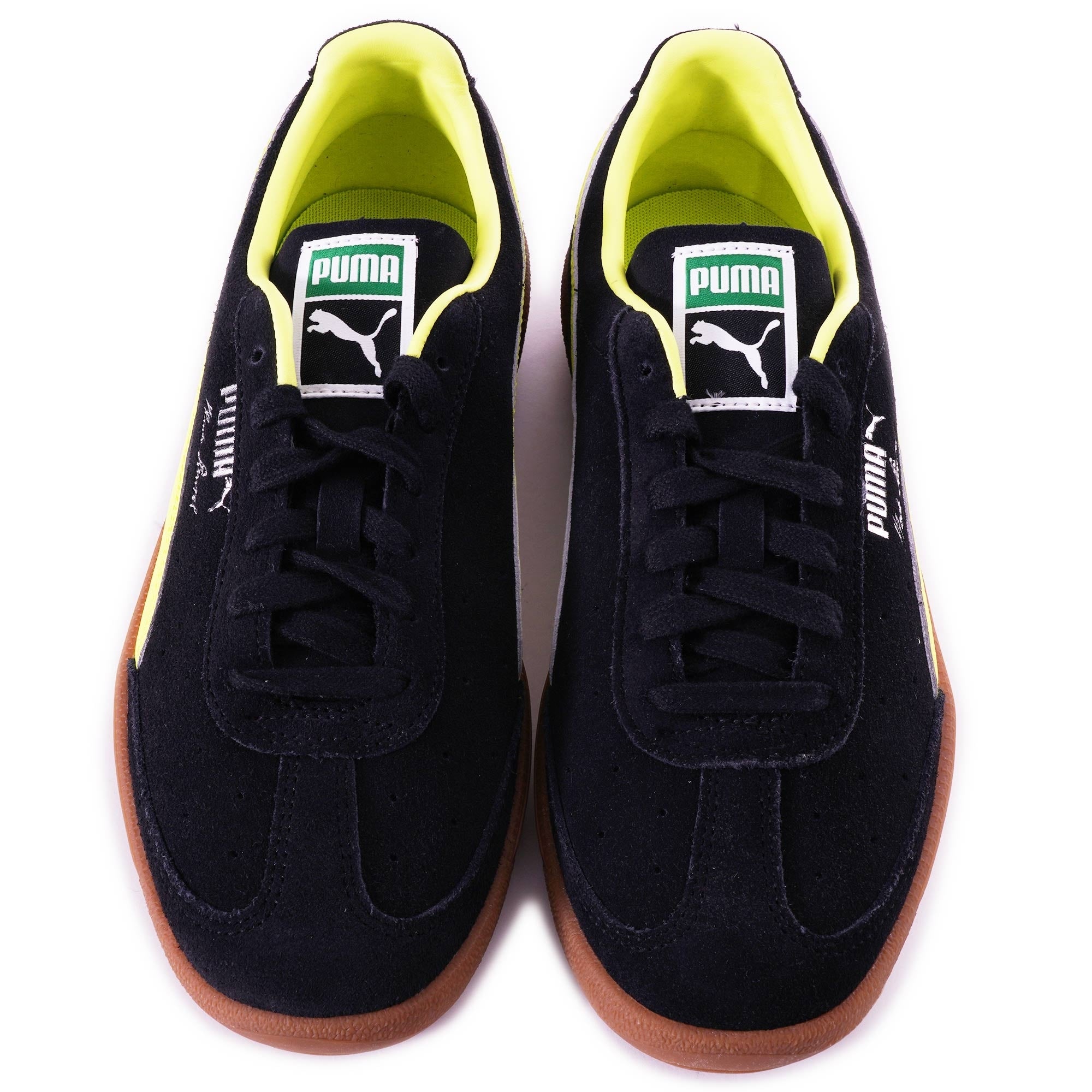 Puma Vlado Stenzel Suede Trainers - Black/Yellow