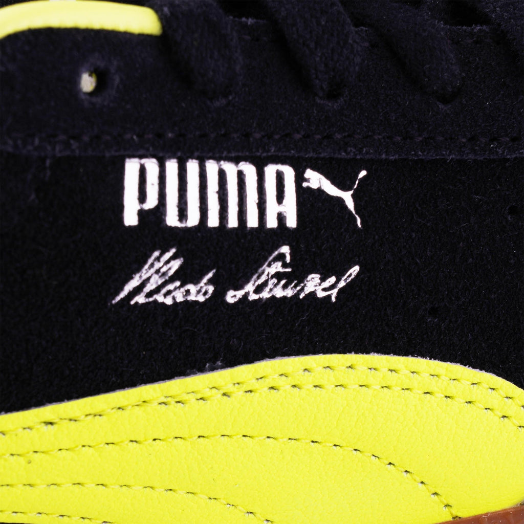 Puma Vlado Stenzel Suede Trainers - Black/Yellow