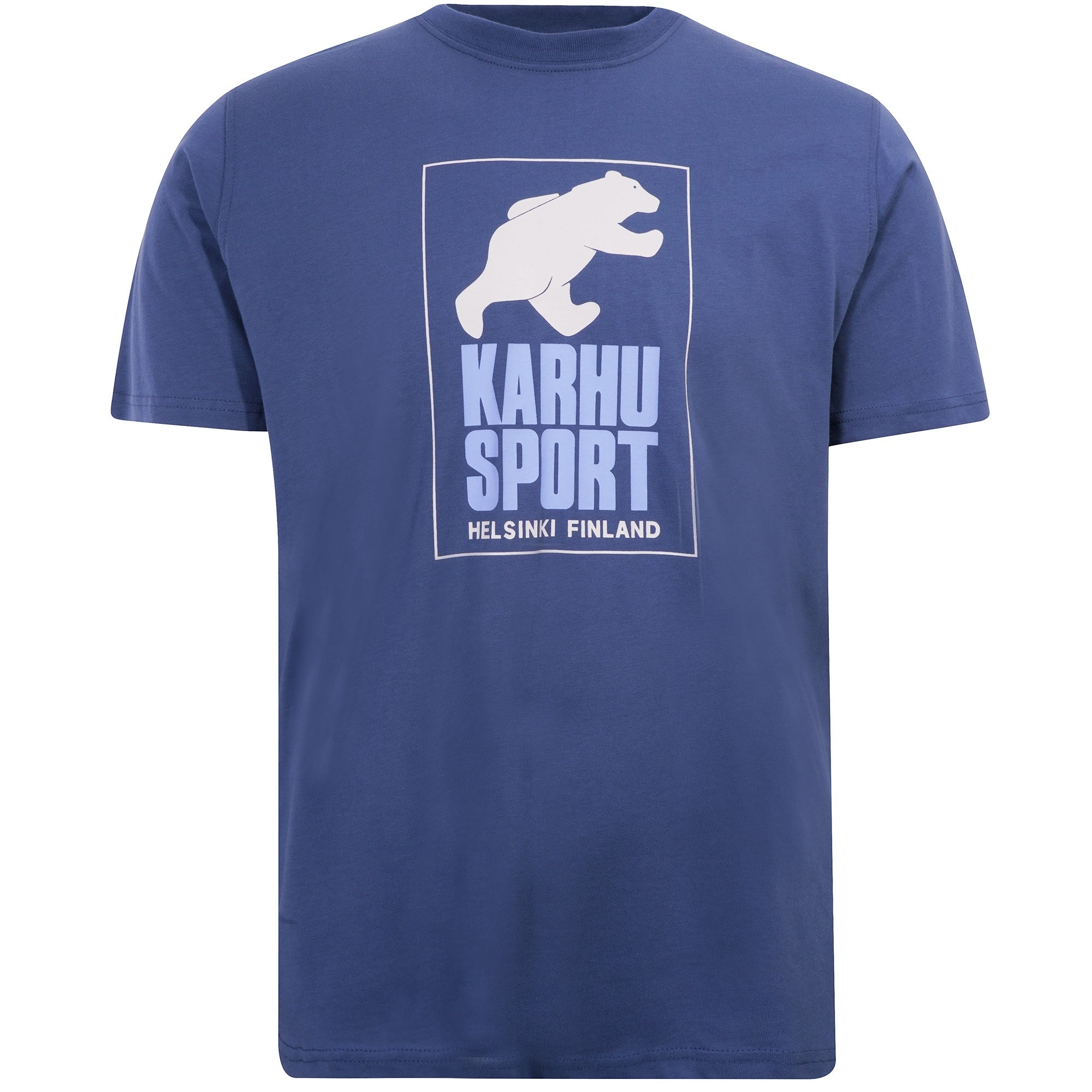 Karhu Helsinski Sport T-Shirt - True Navy/Bright White