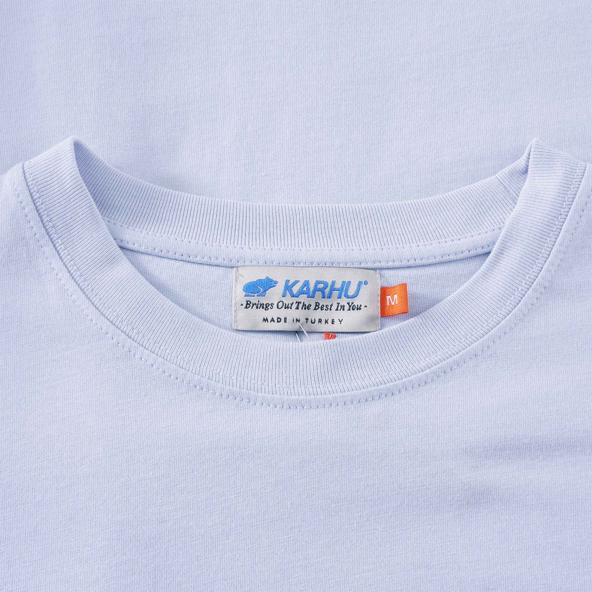 Karhu Basic Logo T-shirt - Artic Ice/True Navy
