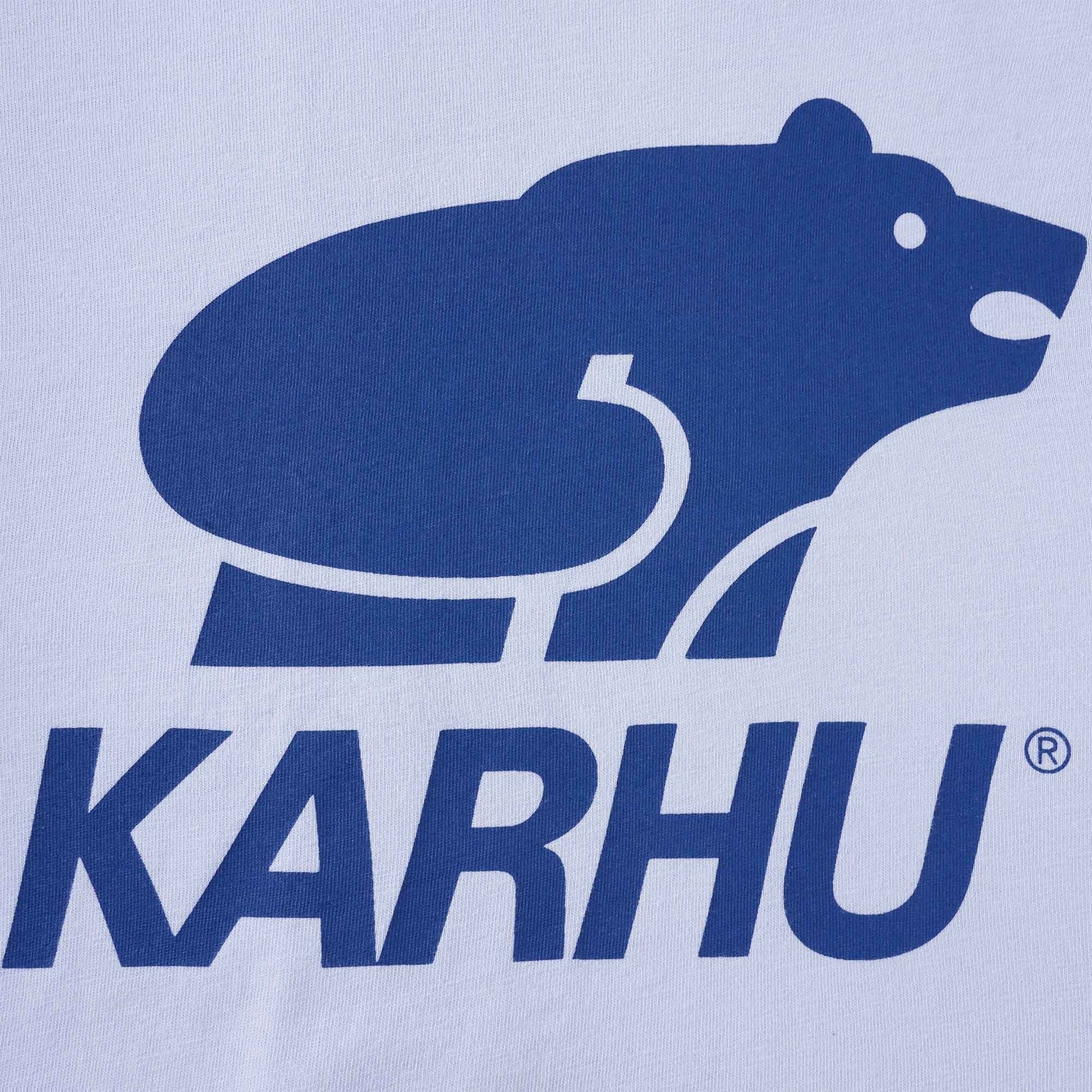 Karhu Basic Logo T-shirt - Artic Ice/True Navy