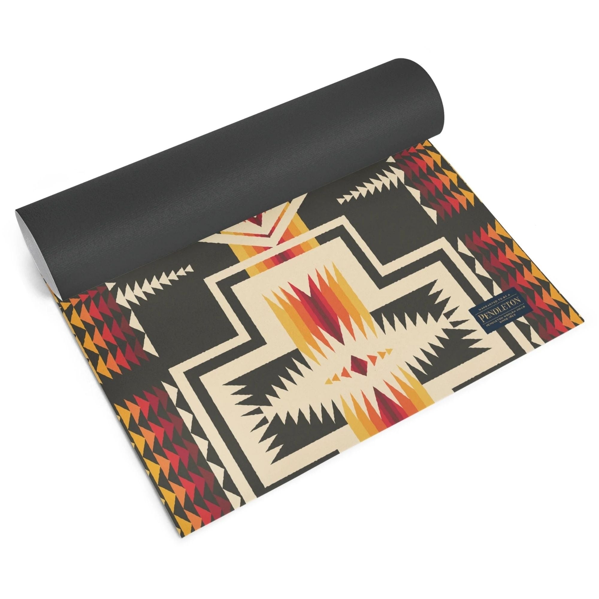 Pendleton Woolen Mills x Yeti Harding Black Yoga Mat