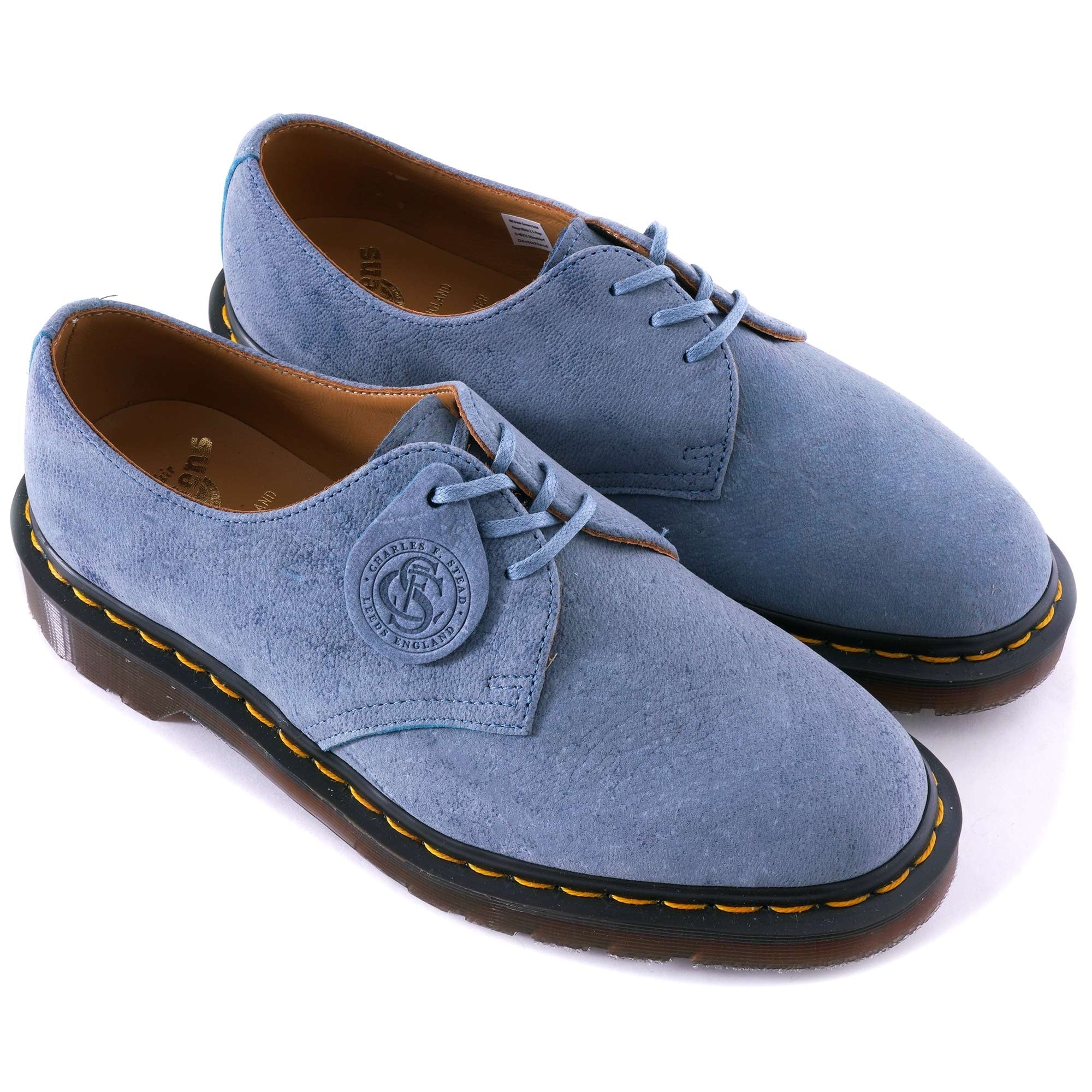 Dr. Martens Made In England 1461 Savannah Nubuck - Blue