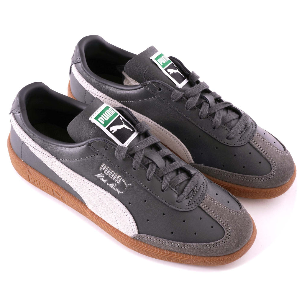 Vlado Stenzel Leather Trainers - Dark Shadow/White