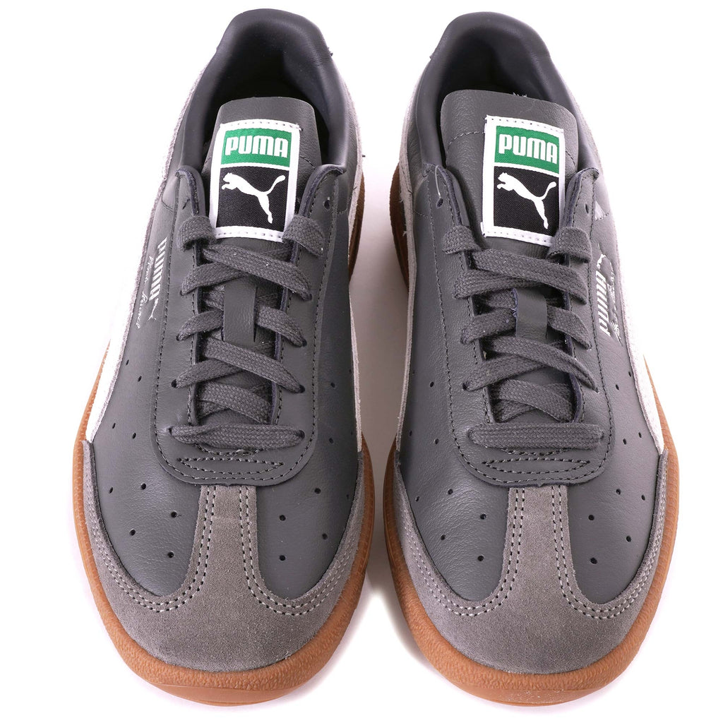 Vlado Stenzel Leather Trainers - Dark Shadow/White