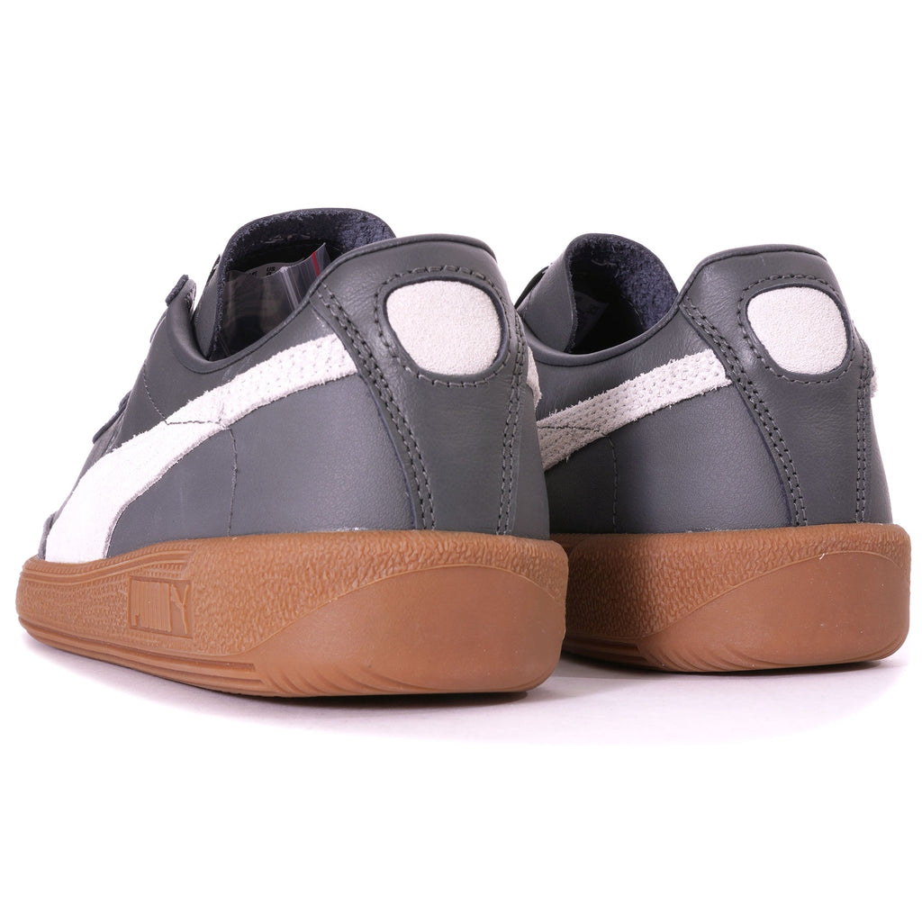 Vlado Stenzel Leather Trainers - Dark Shadow/White