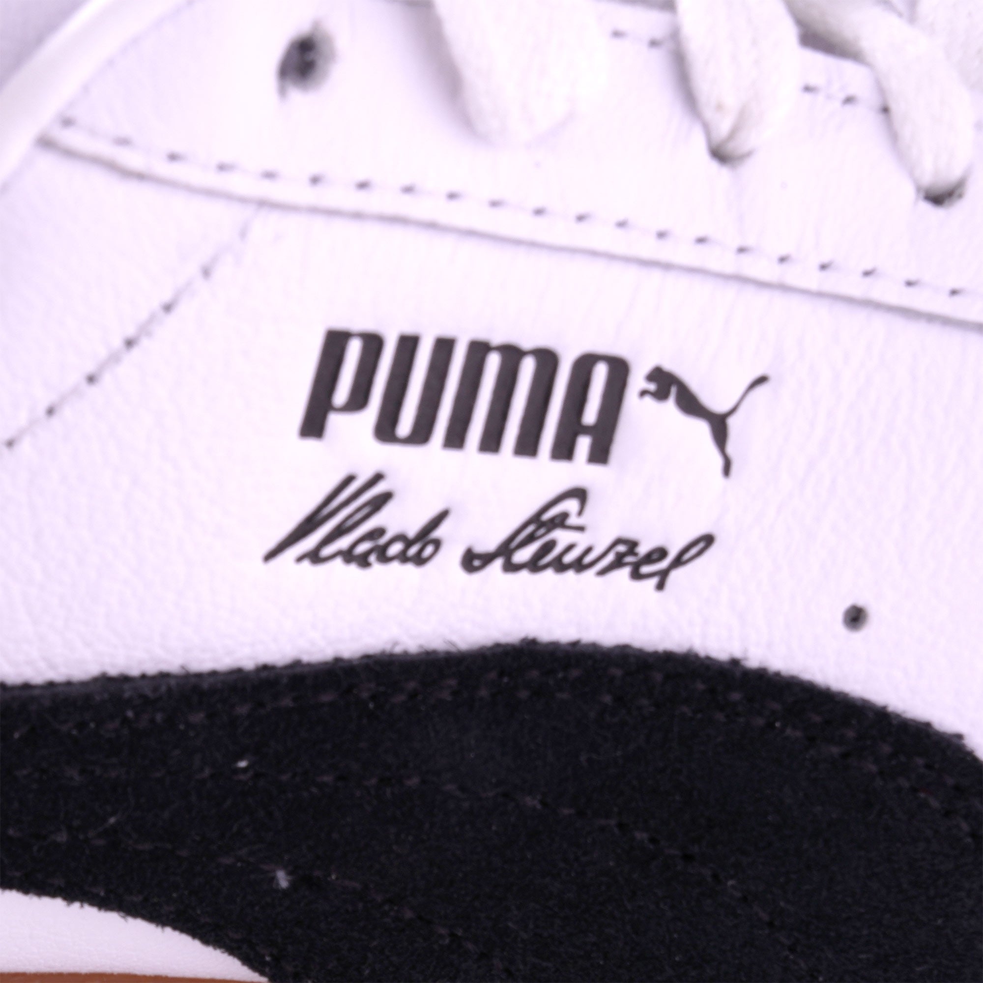 Puma Vlado Stenzel Leather Trainers - White/Black