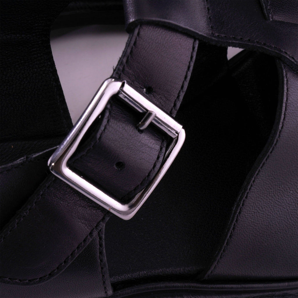 Paraboot Womens Iberis/Chase Sandals - Noir