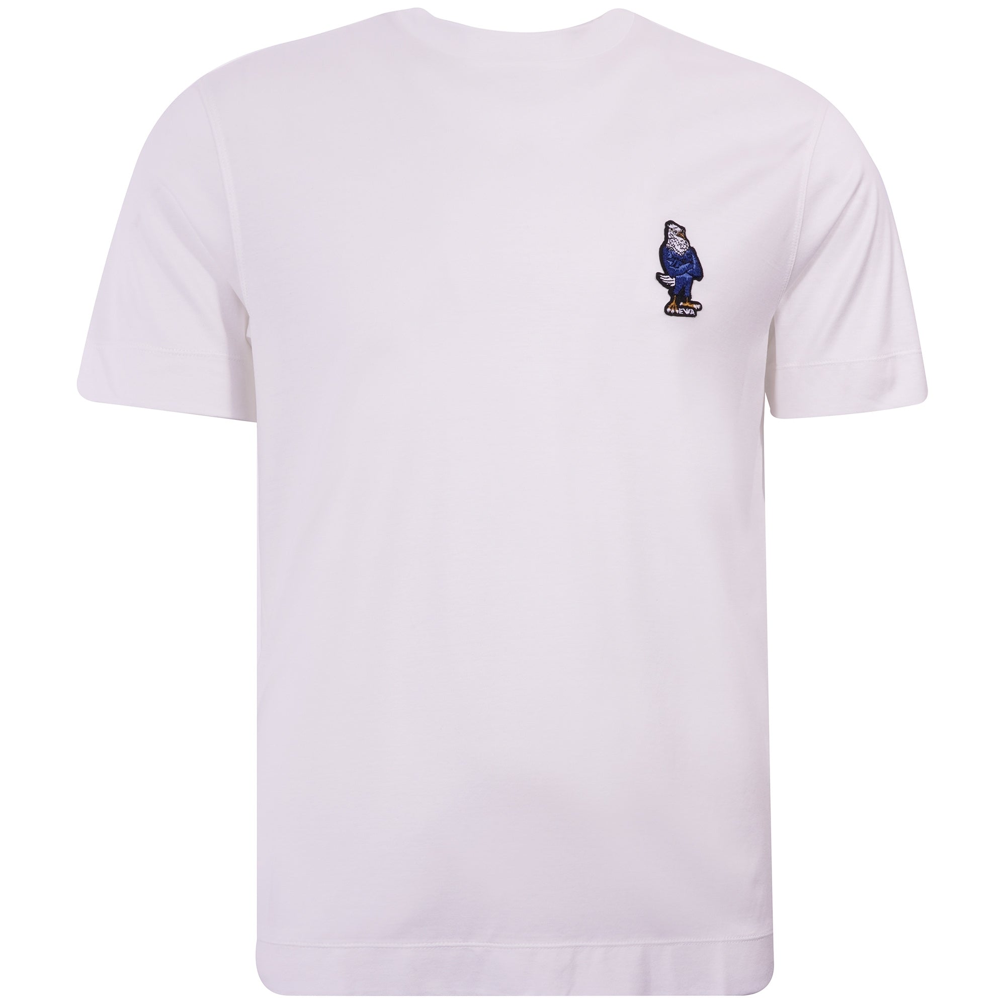 Emporio Armani Small Cartoon Eagle Patch T-shirt - Bianco