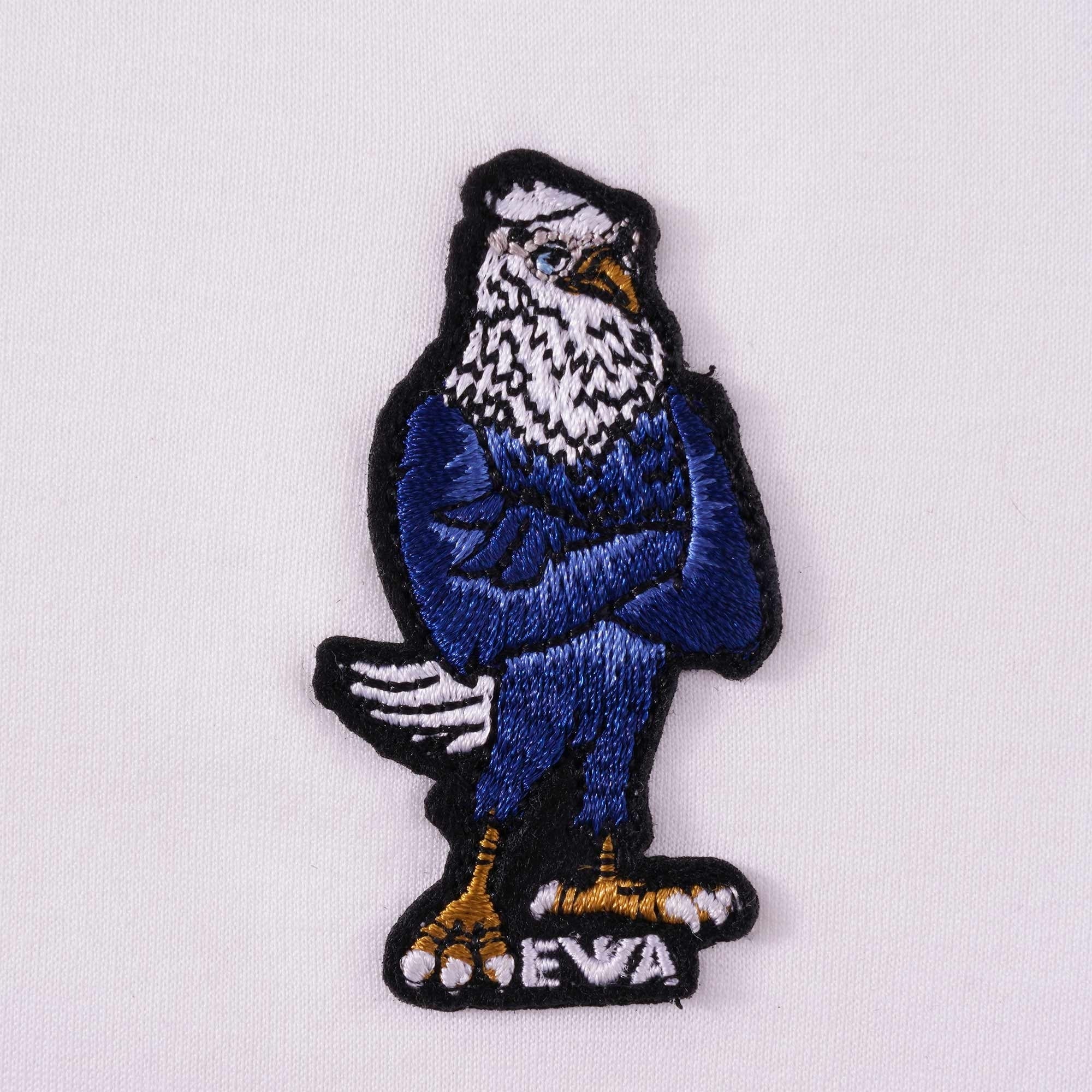 Emporio Armani Small Cartoon Eagle Patch T-shirt - Bianco