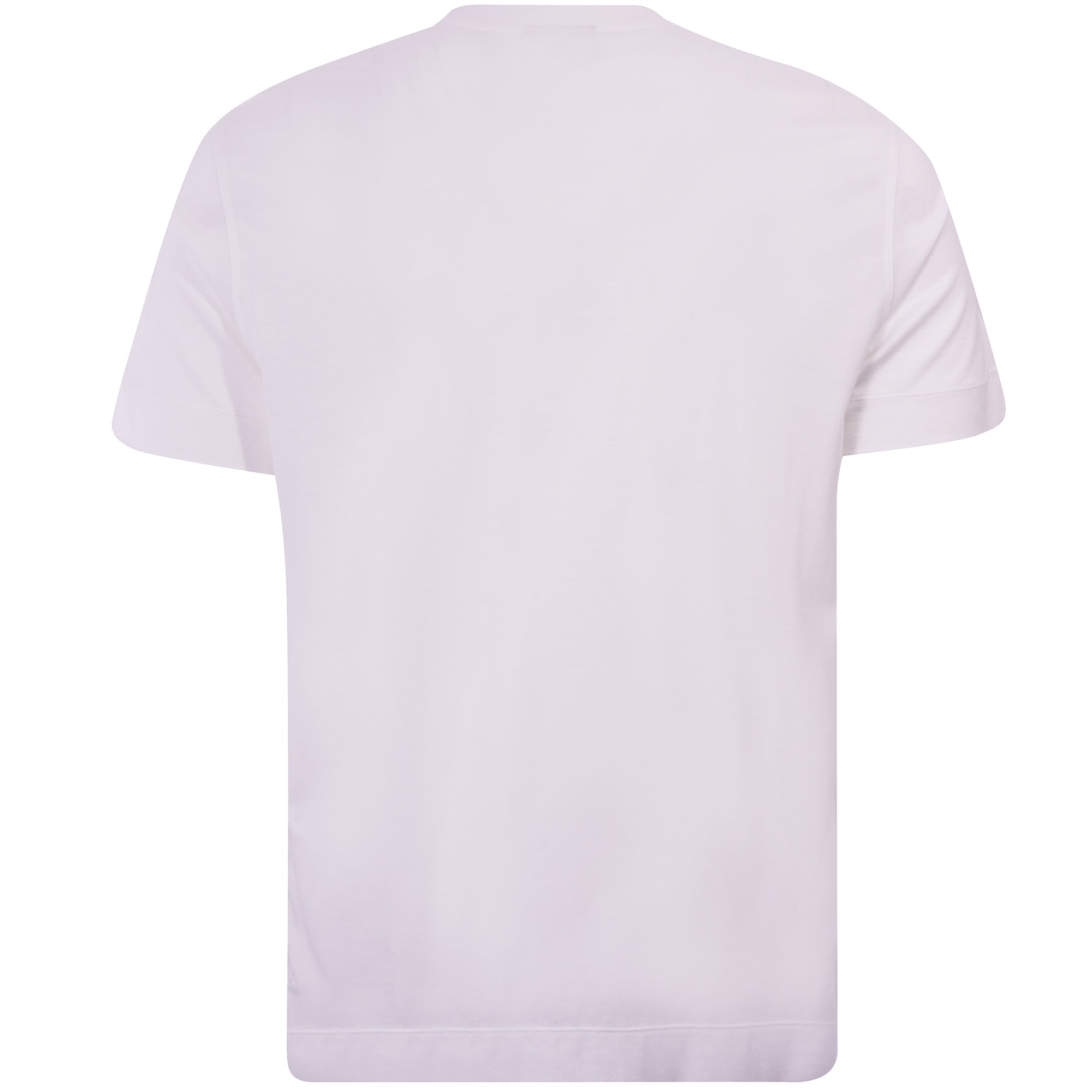 Emporio Armani Small Cartoon Eagle Patch T-shirt - Bianco