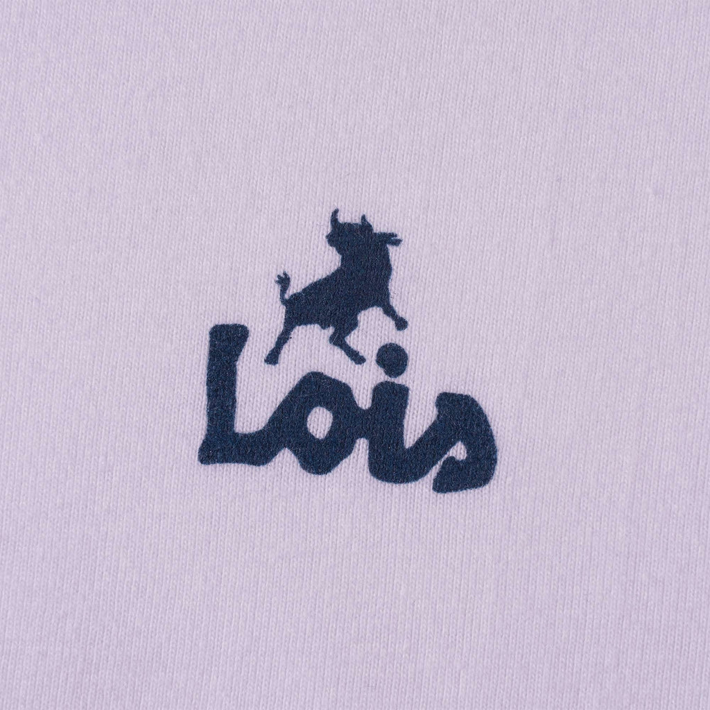 Lois Jeans New Baco Mini Logo T-shirt - White/Navy