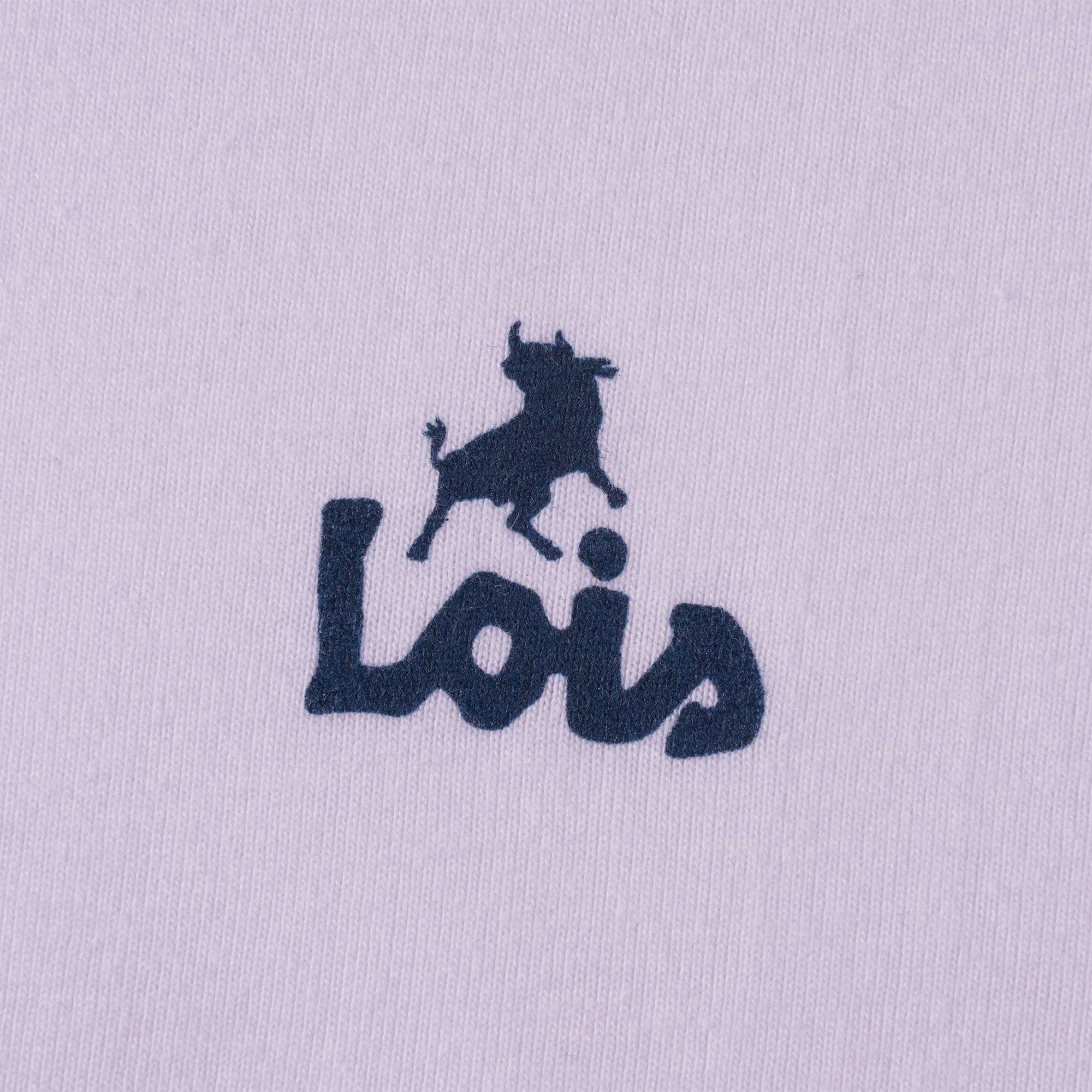 Lois Jeans New Baco Mini Logo T-shirt - White/Navy