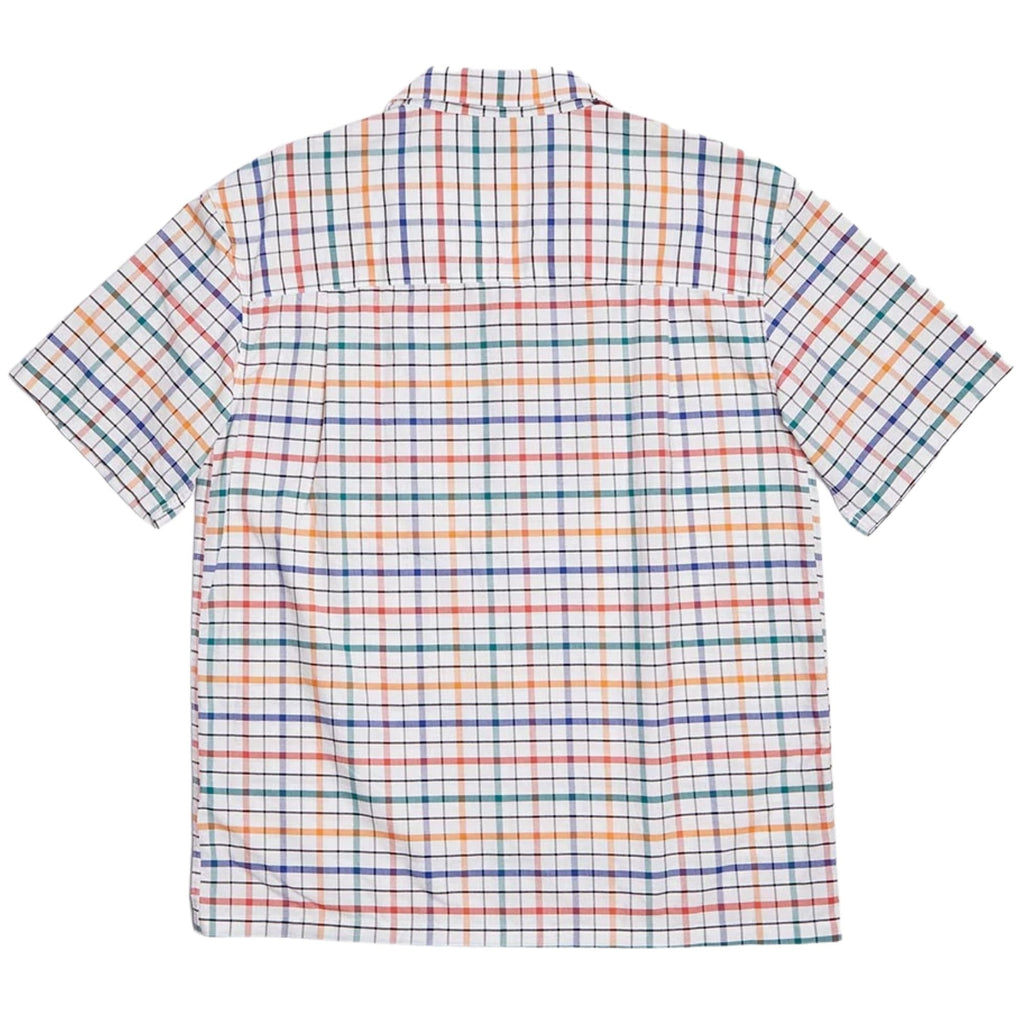 Nigel Cabourn Camp Collar Shirt - Off-White Check