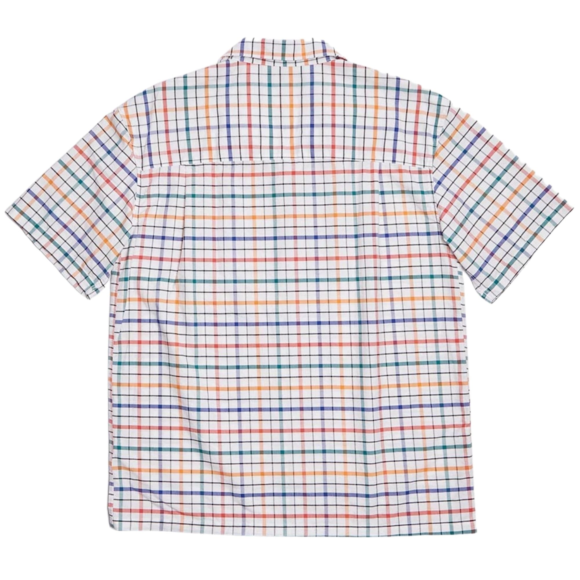 Nigel Cabourn Camp Collar Shirt - Off-White Check