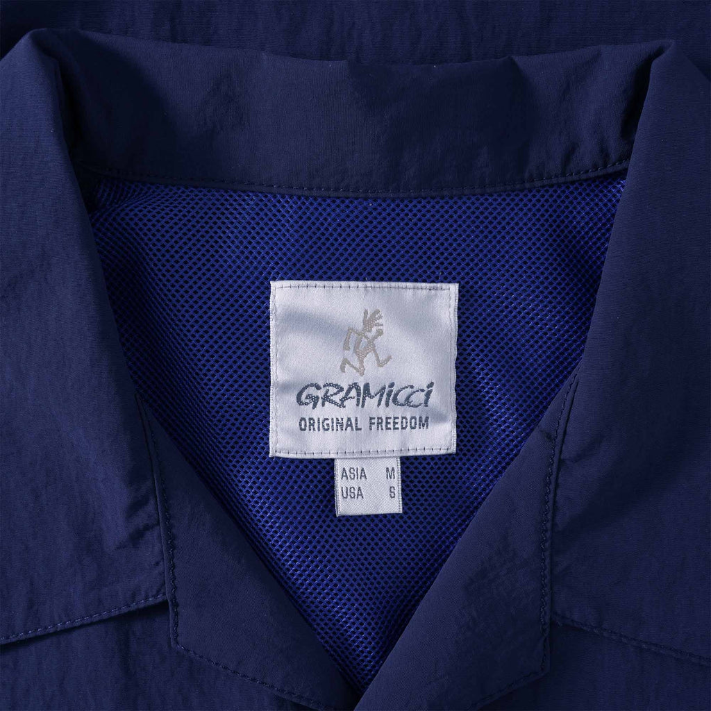 Gramicci Nylon Camp Shirt - Dark Navy