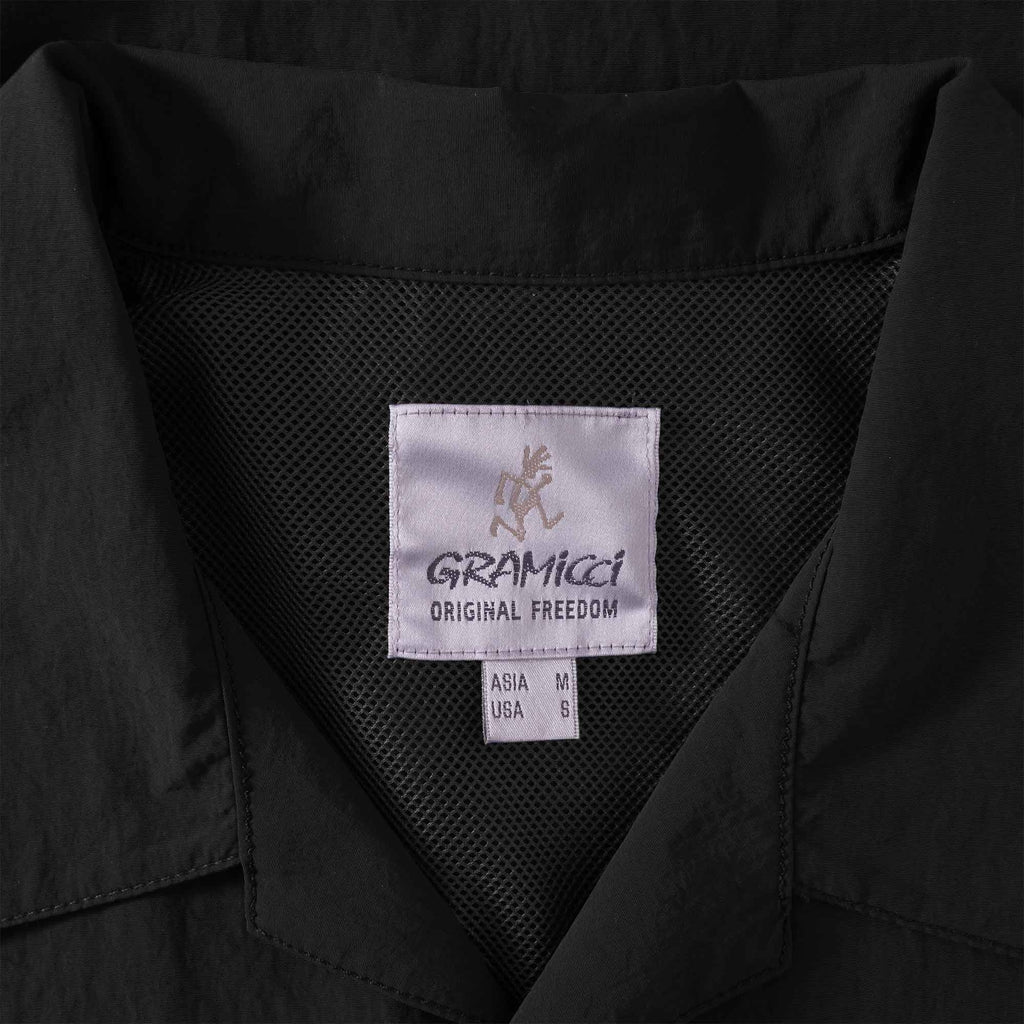 Gramicci Nylon Camp Shirt - Black