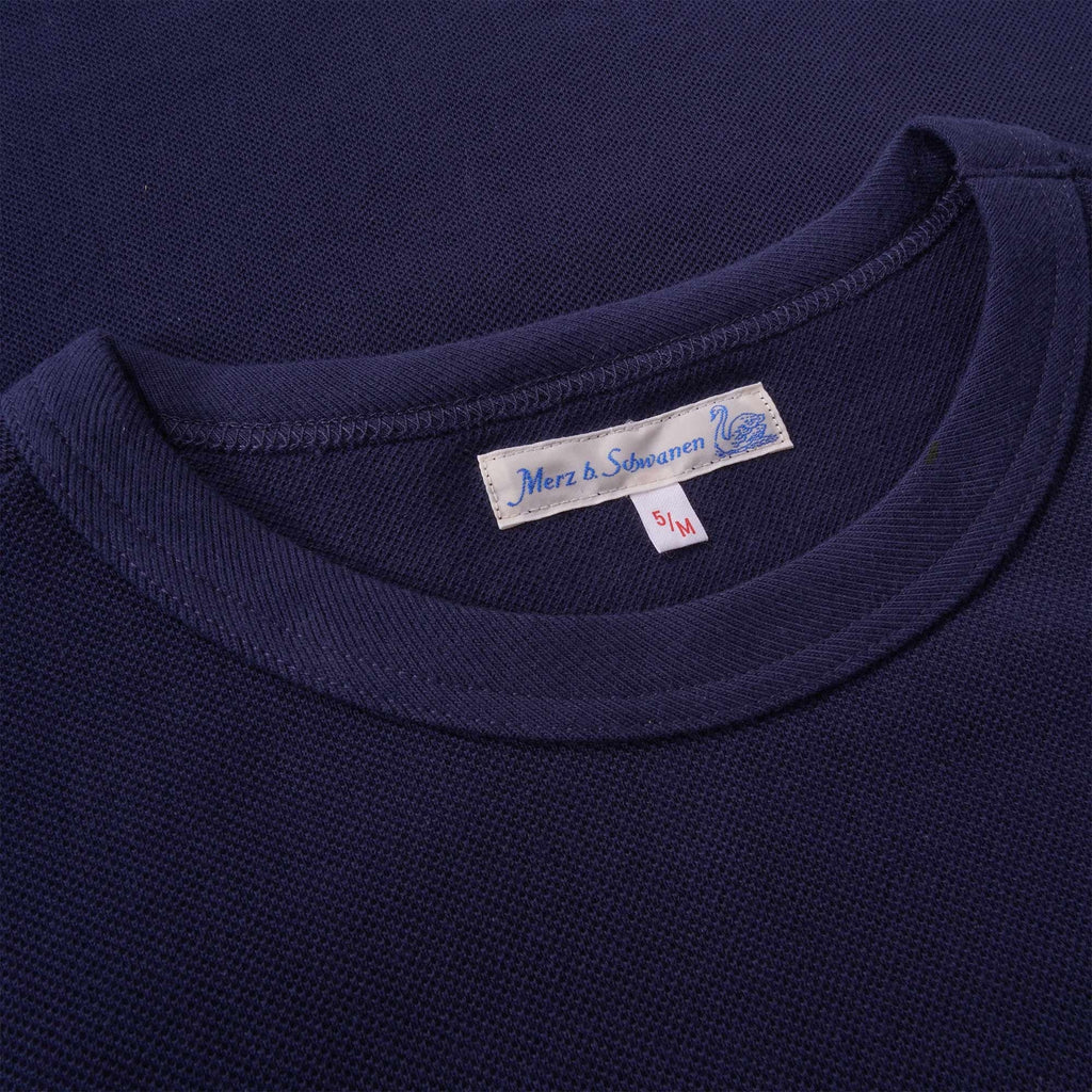 Merz b Schwanen Crewneck T-shirt - Ink Blue