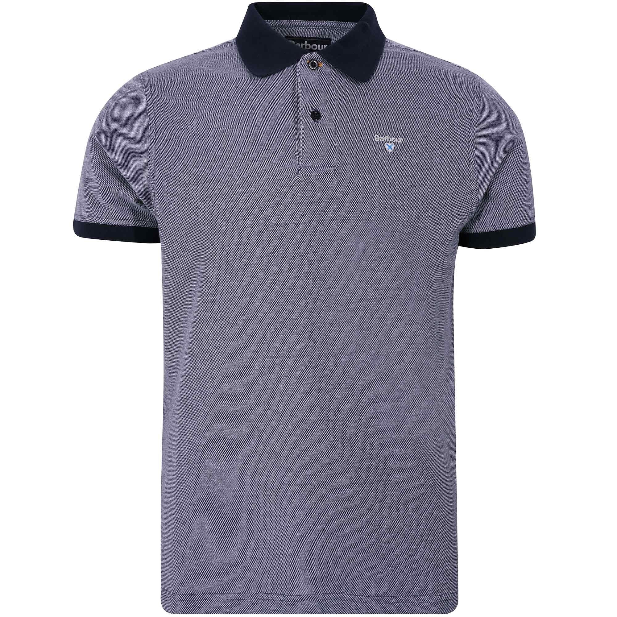 Barbour Sports Mix Polo Shirt - Midnight