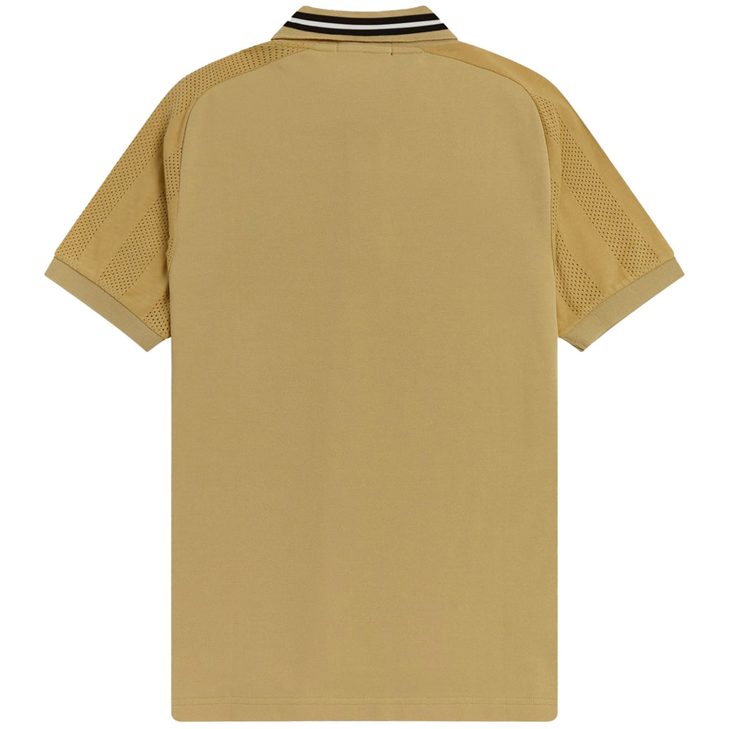 Fred Perry M3 Raglan Sleeve Polo Shirt - Desert
