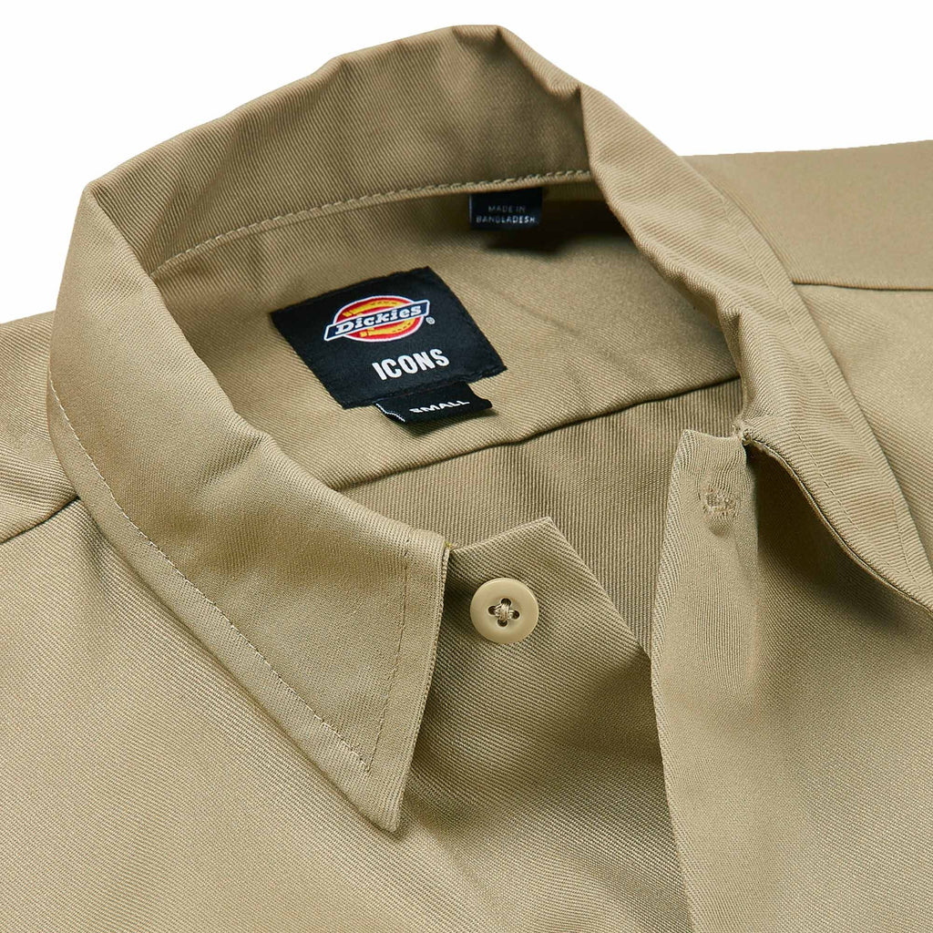 Dickies Short Sleeve Work Shirt - Khaki