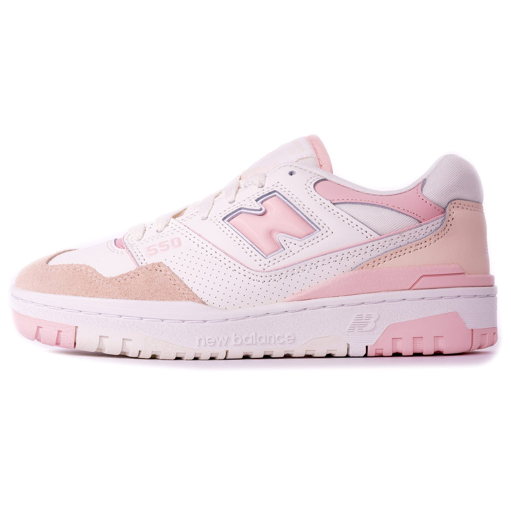 New Balance Womens 550 - White/Pink