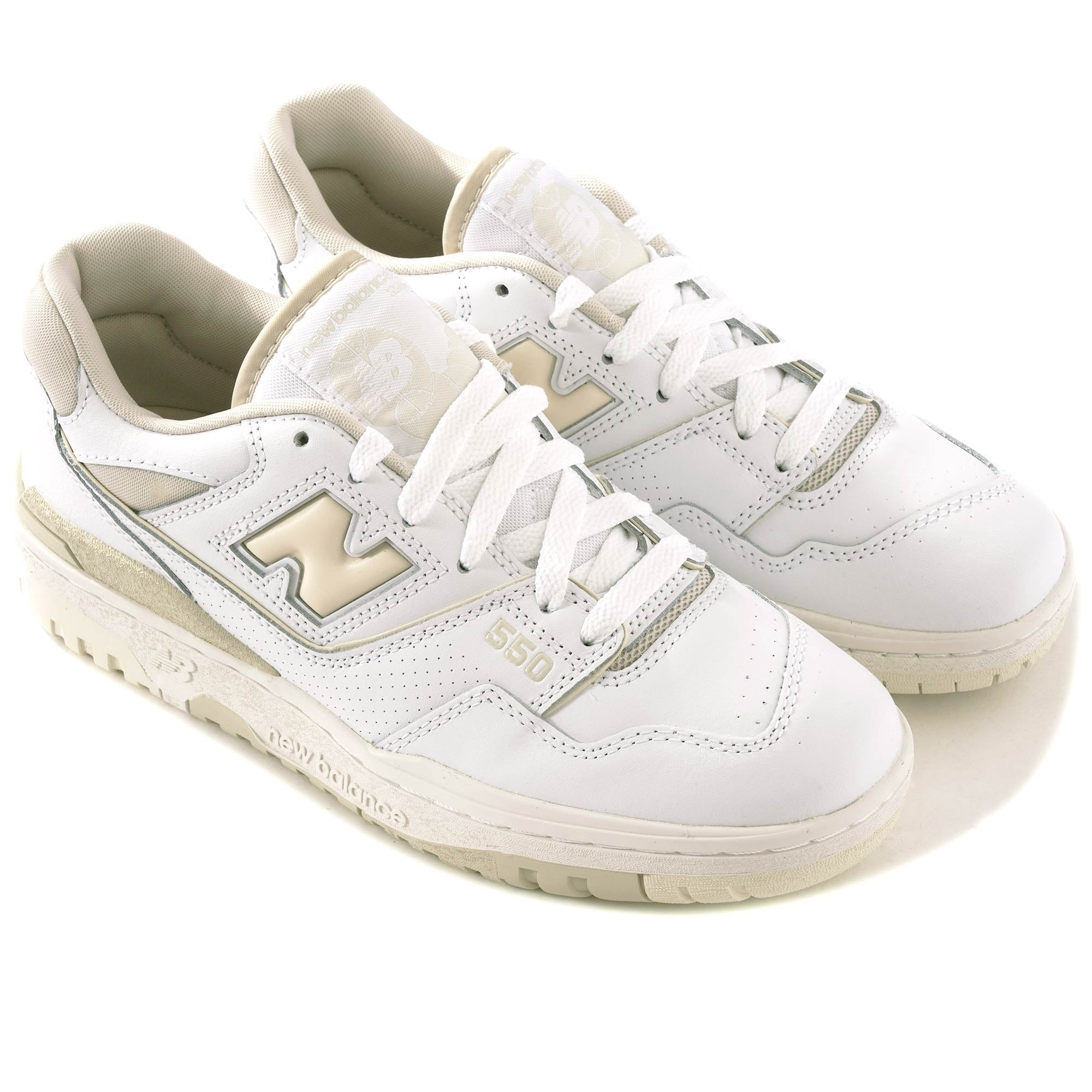 New Balance Womens 550 - White/Beige