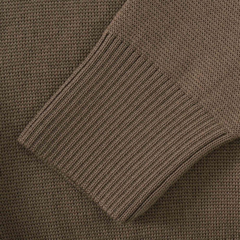 AMI De Coeur V Neck Sweater - Taupe