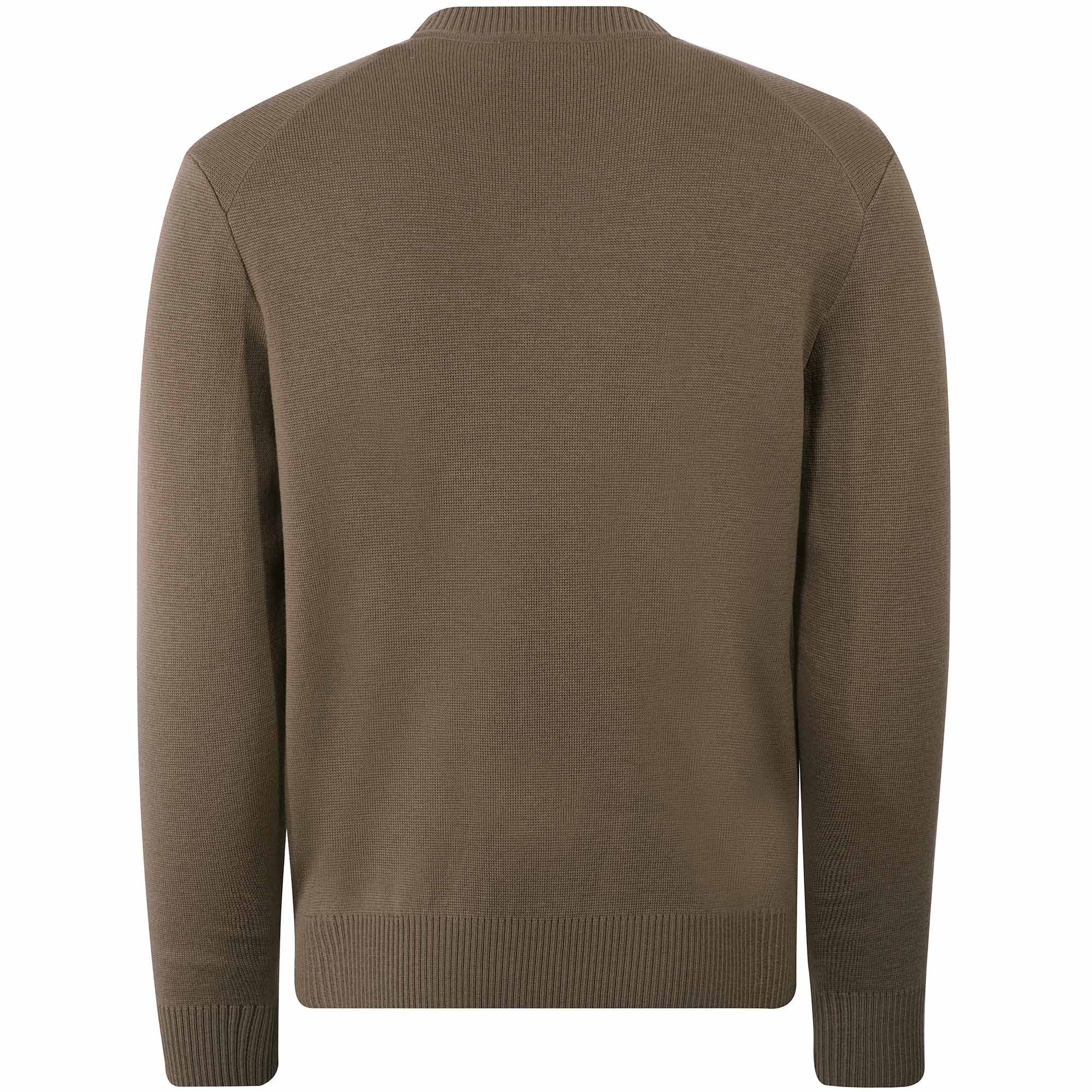 AMI De Coeur V Neck Sweater - Taupe