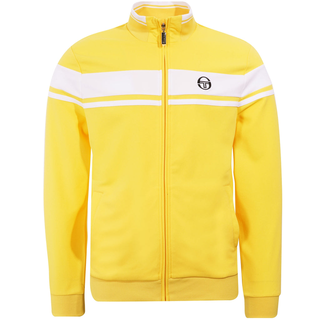 Sergio Tacchini Damarindo Tracksuit - Lemon Drop/White