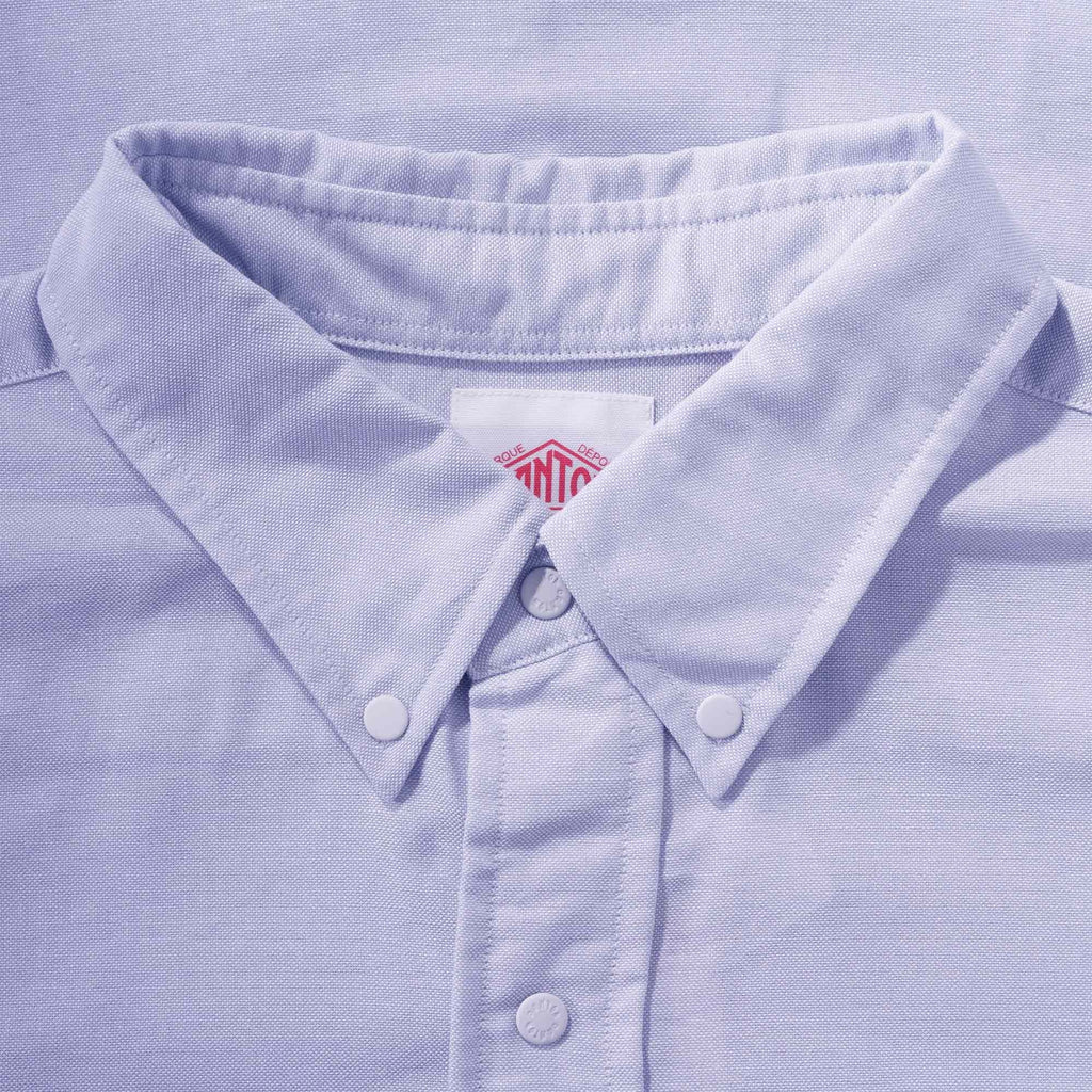 Danton Short sleeve Shirt - Grey Sax
