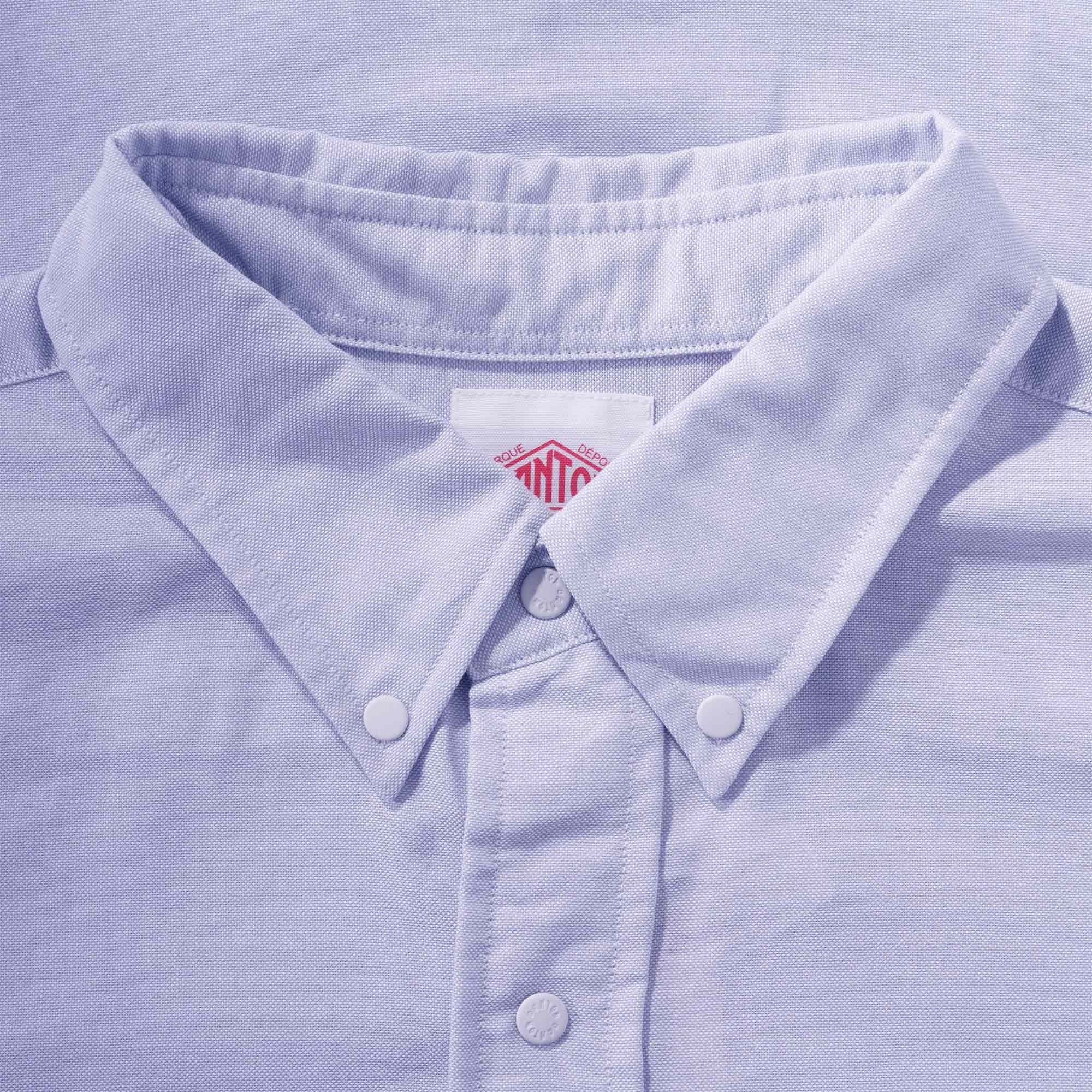 Danton Short sleeve Shirt - Grey Sax