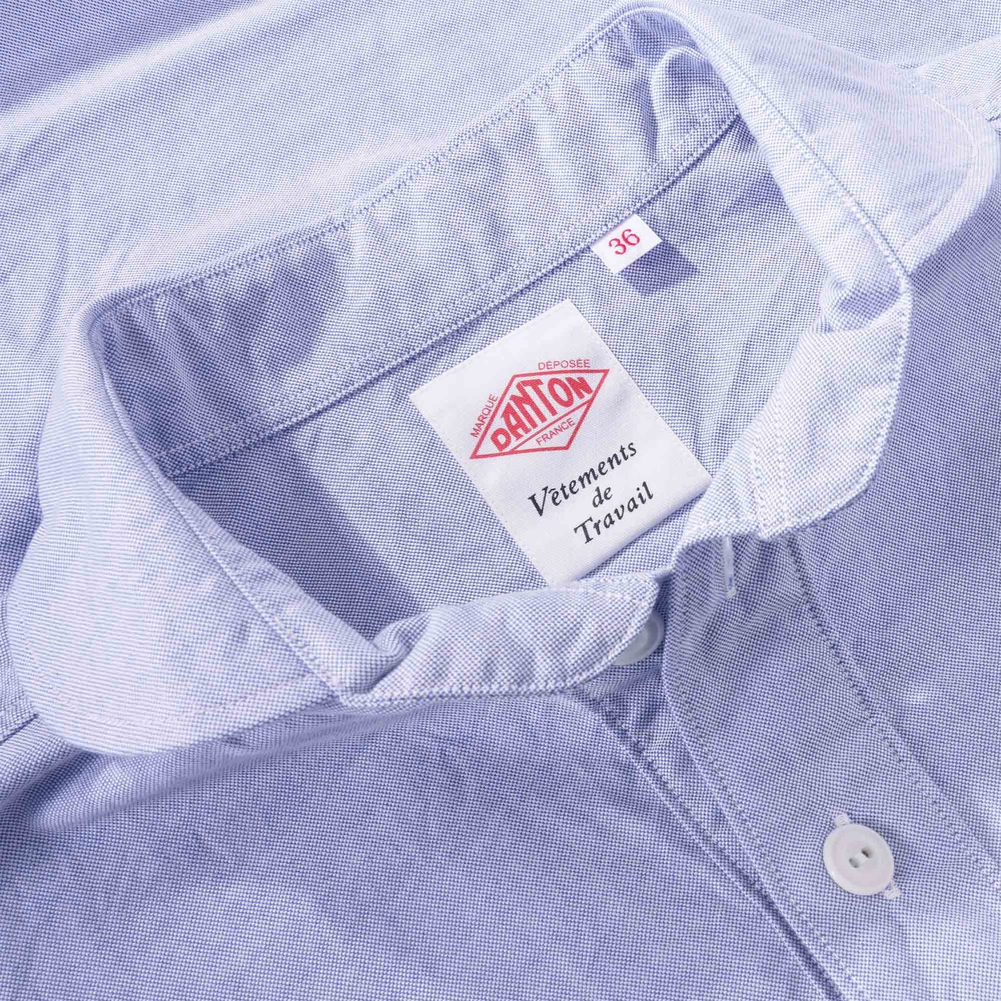 Danton Women's Round Neck Long Sleeve Shirt - Blue