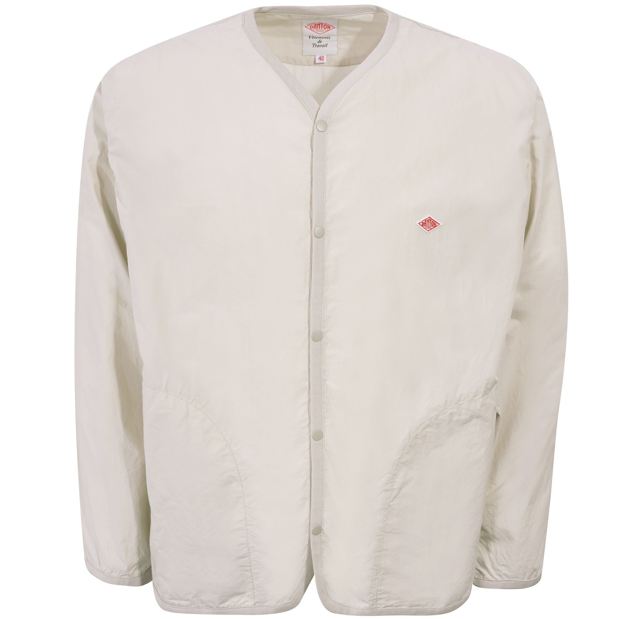 Danton Shirt Cardigan - Light Grey