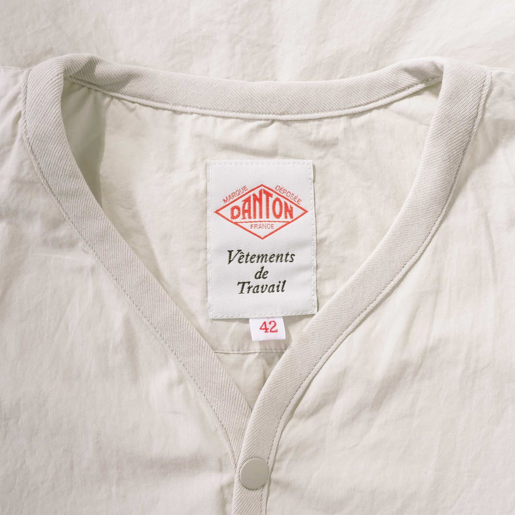Danton Shirt Cardigan - Light Grey