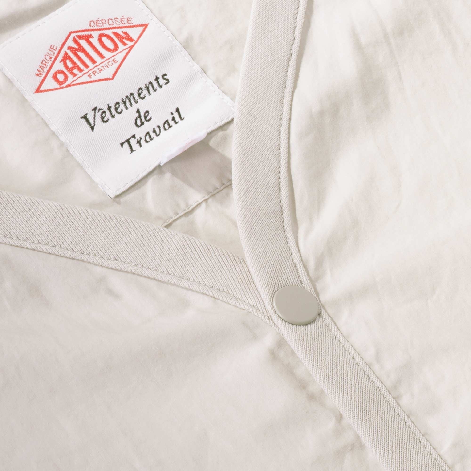 Danton Shirt Cardigan - Light Grey