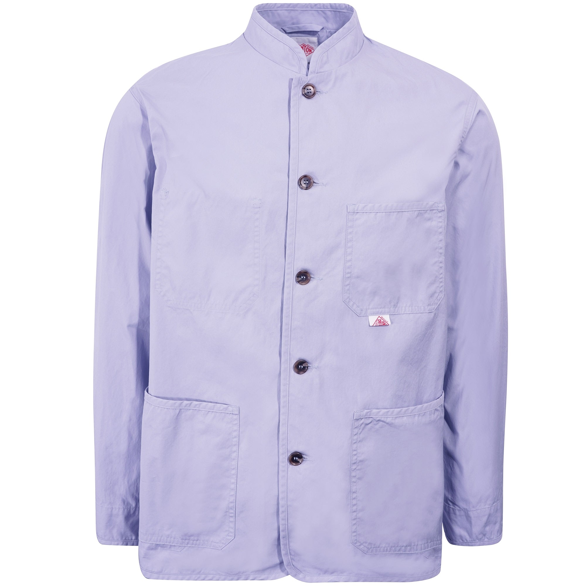 Danton Stand Up Collar Coverall - Blue Grey