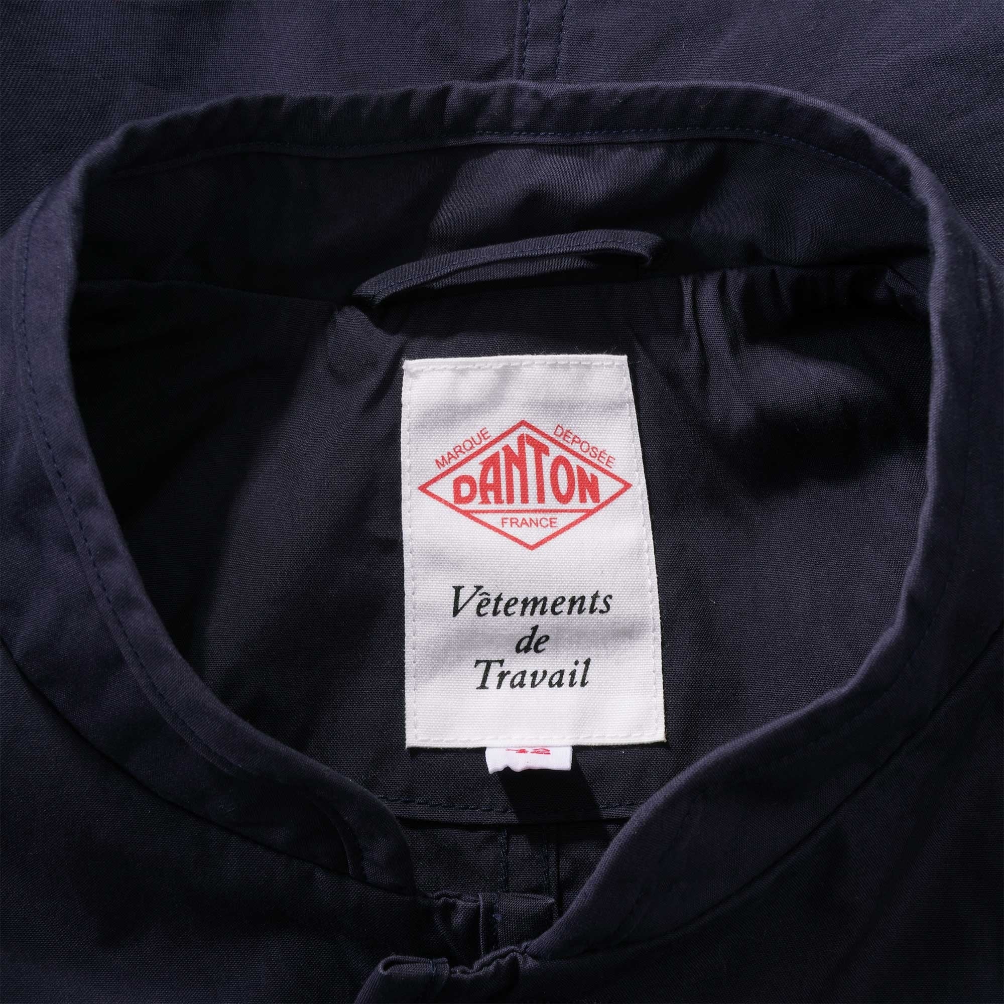 Danton Stand Up Collar Coverall - Navy