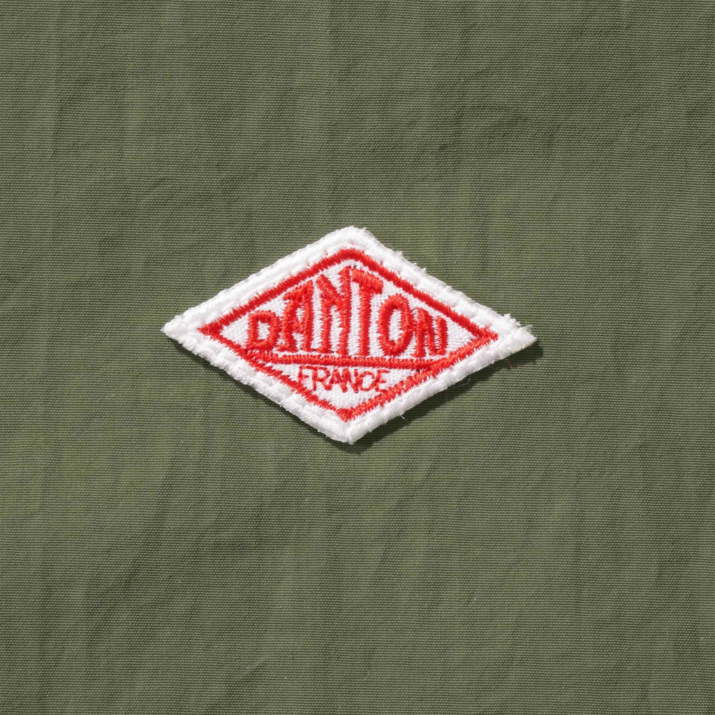 Danton Stand Up Collar Shirt - Olive