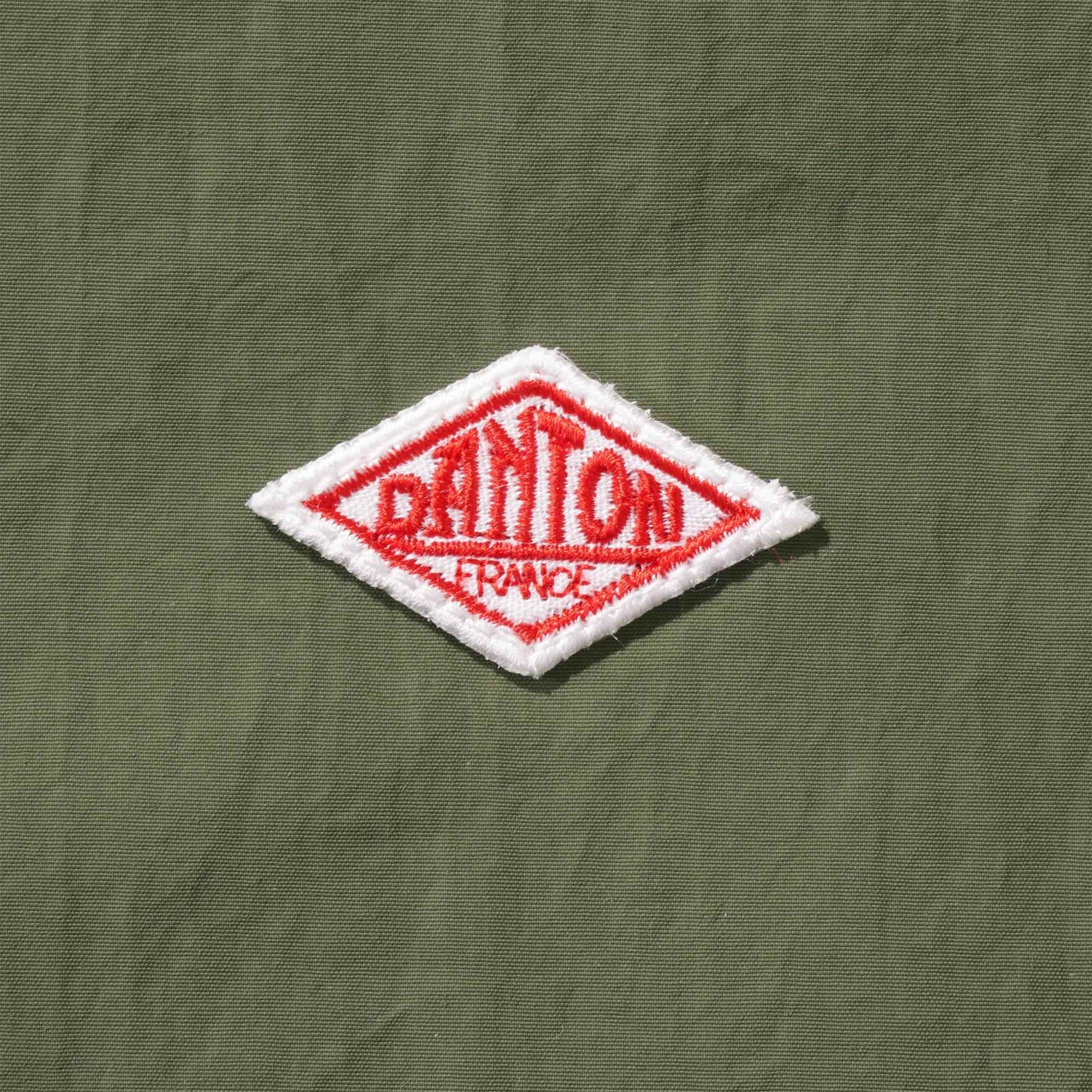 Danton Stand Up Collar Shirt - Olive
