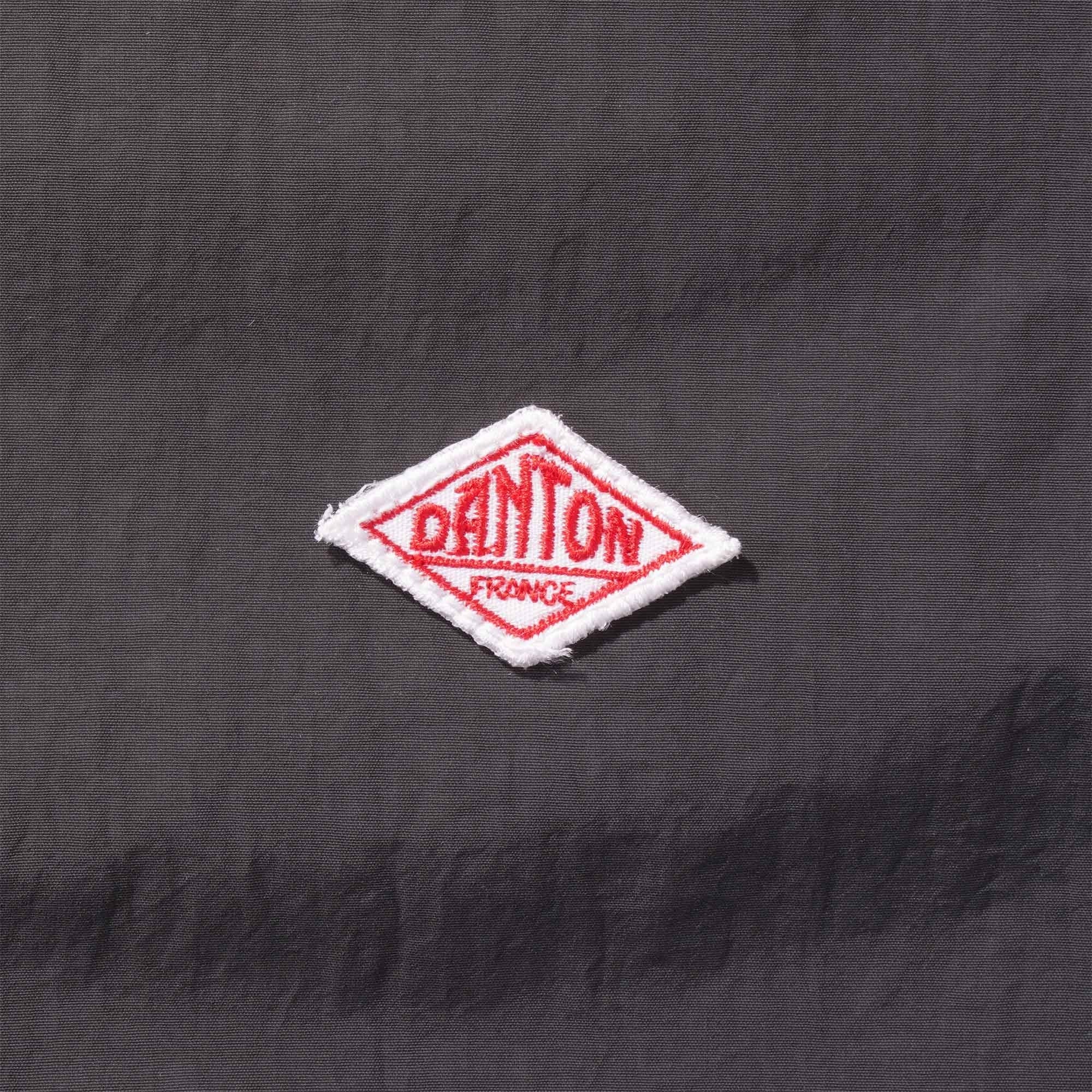 Danton Stand Up Collar Shirt - Charcoal
